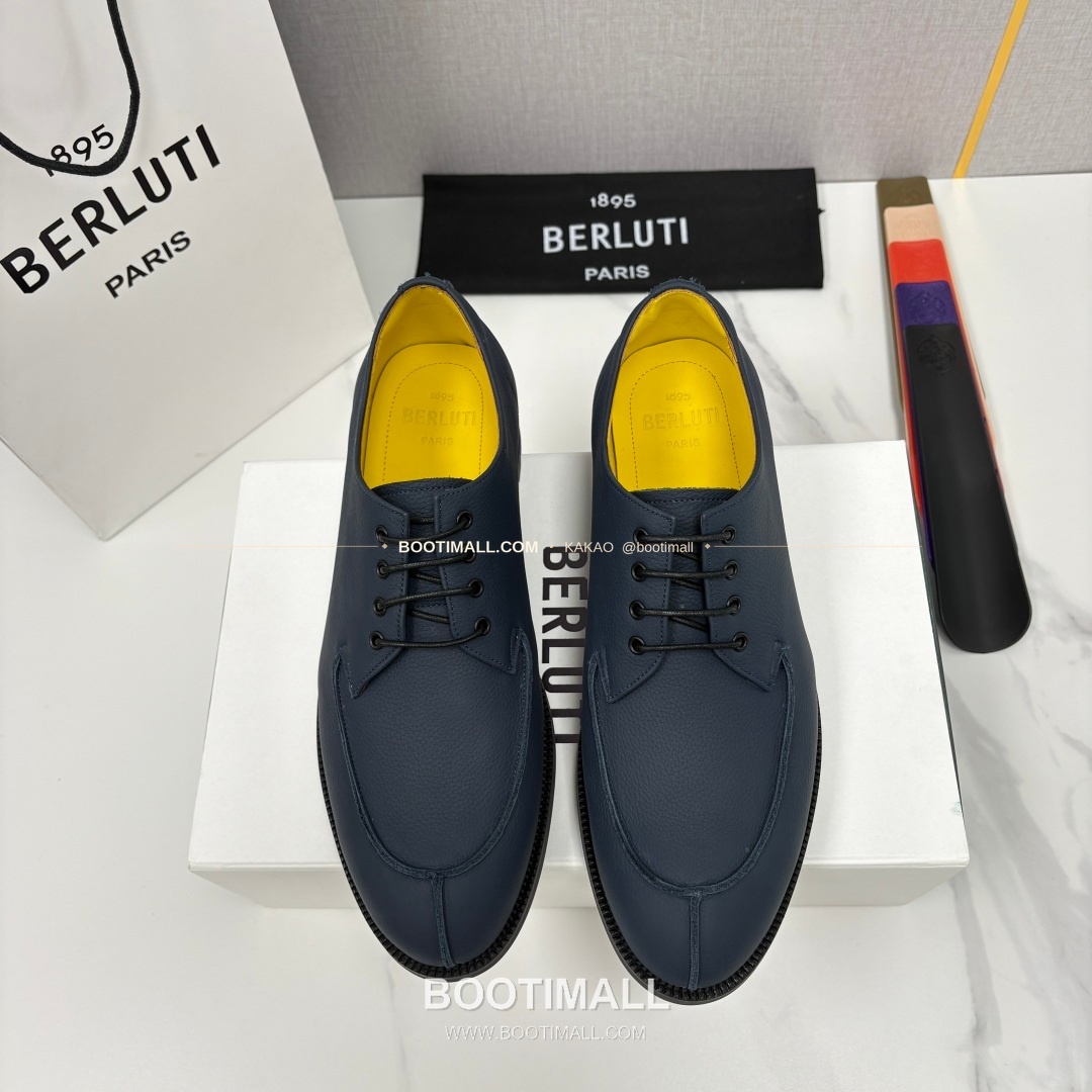 벨루티 리치그레인 송아지가죽 수공염색 뉴 오슬로 로퍼 Berluti Grained Calfskin Hand Patina New Oslo Loafers 1