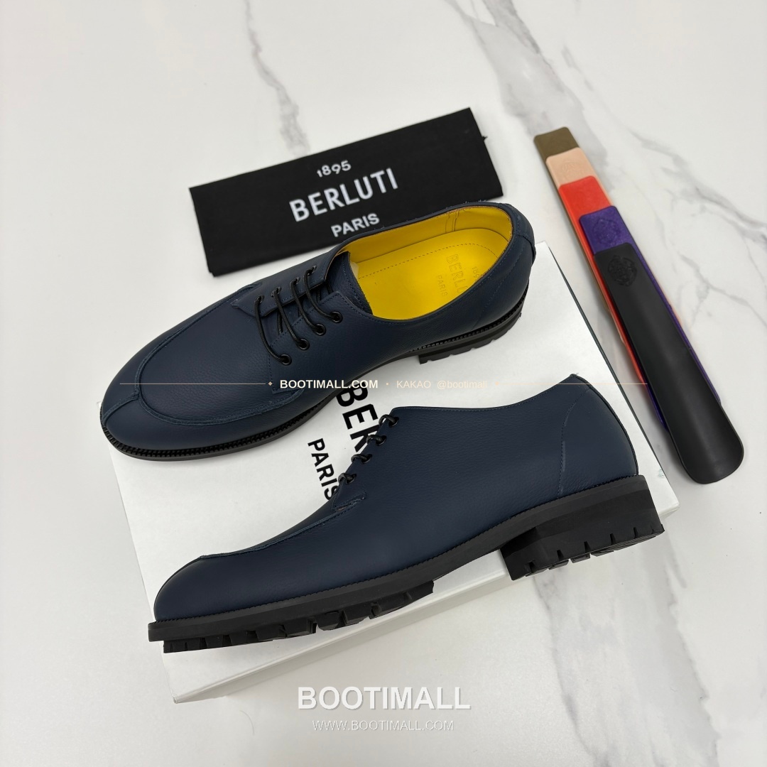 벨루티 리치그레인 송아지가죽 수공염색 뉴 오슬로 로퍼 Berluti Grained Calfskin Hand Patina New Oslo Loafers 3