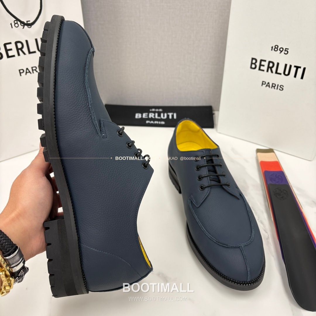 벨루티 리치그레인 송아지가죽 수공염색 뉴 오슬로 로퍼 Berluti Grained Calfskin Hand Patina New Oslo Loafers 6