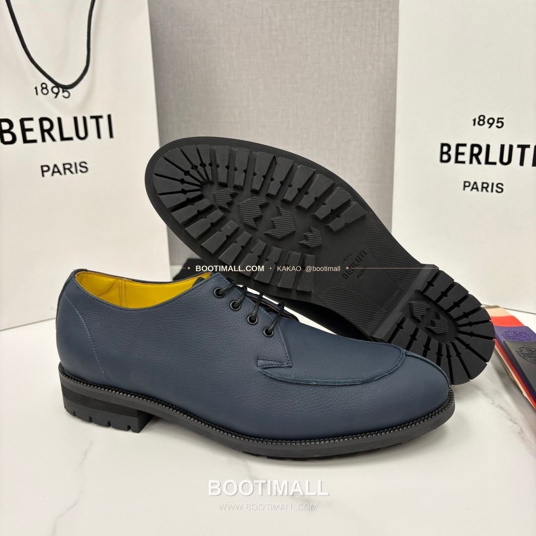 벨루티 리치그레인 송아지가죽 수공염색 뉴 오슬로 로퍼 Berluti Grained Calfskin Hand Patina New Oslo Loafers 9