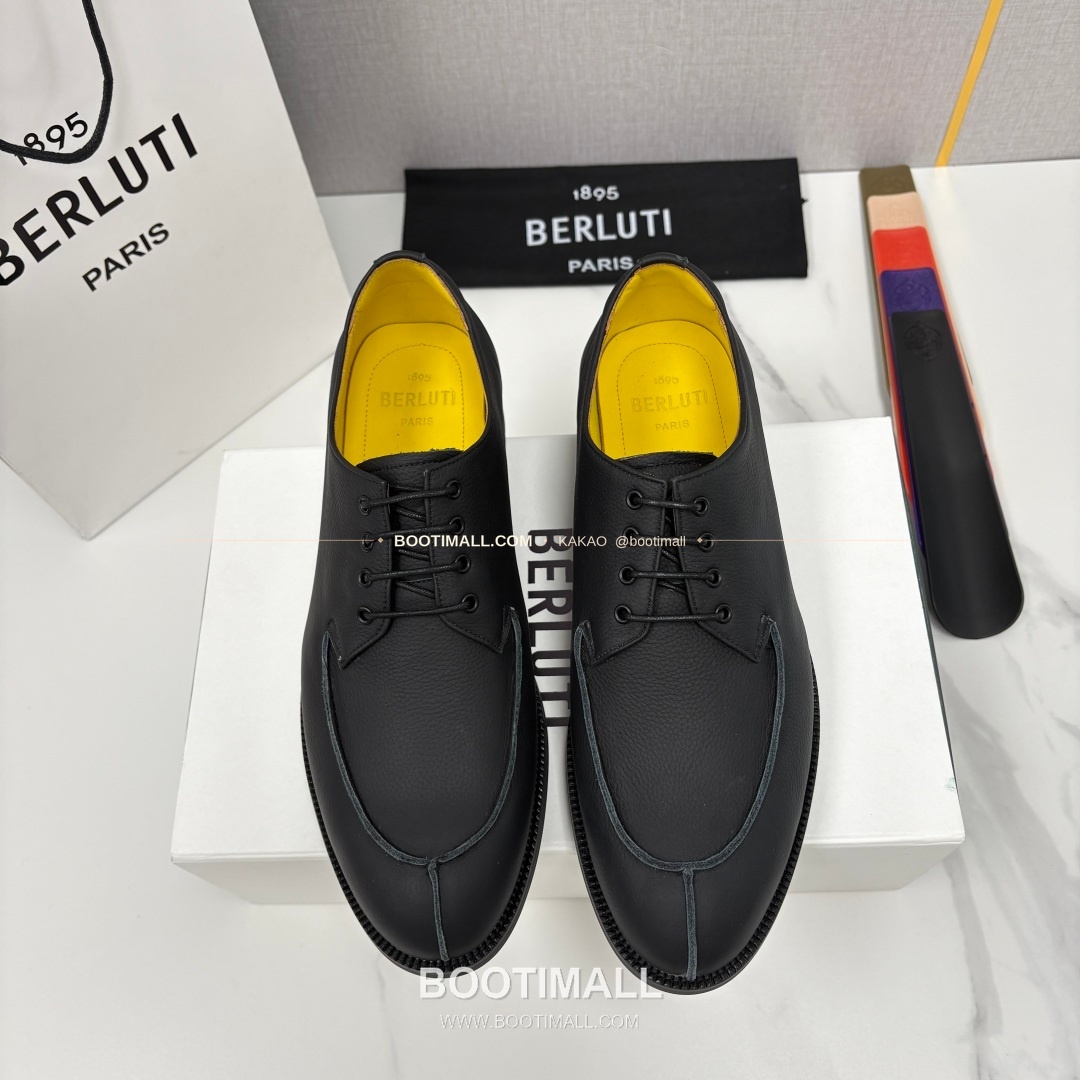 벨루티 리치그레인 송아지가죽 수공염색 뉴 오슬로 로퍼 Berluti Grained Calfskin Hand Patina New Oslo Loafers 1