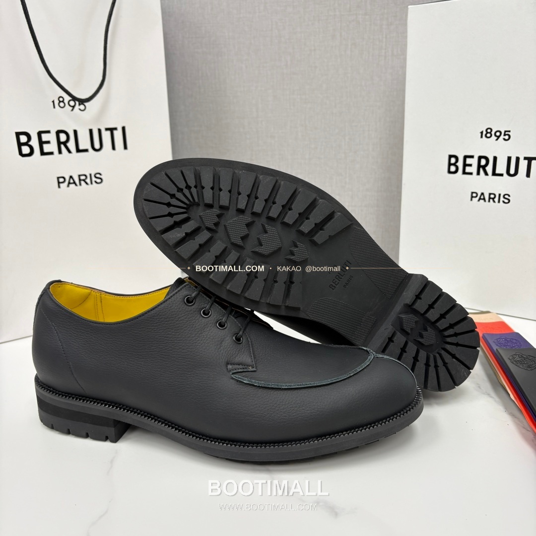 벨루티 리치그레인 송아지가죽 수공염색 뉴 오슬로 로퍼 Berluti Grained Calfskin Hand Patina New Oslo Loafers 9