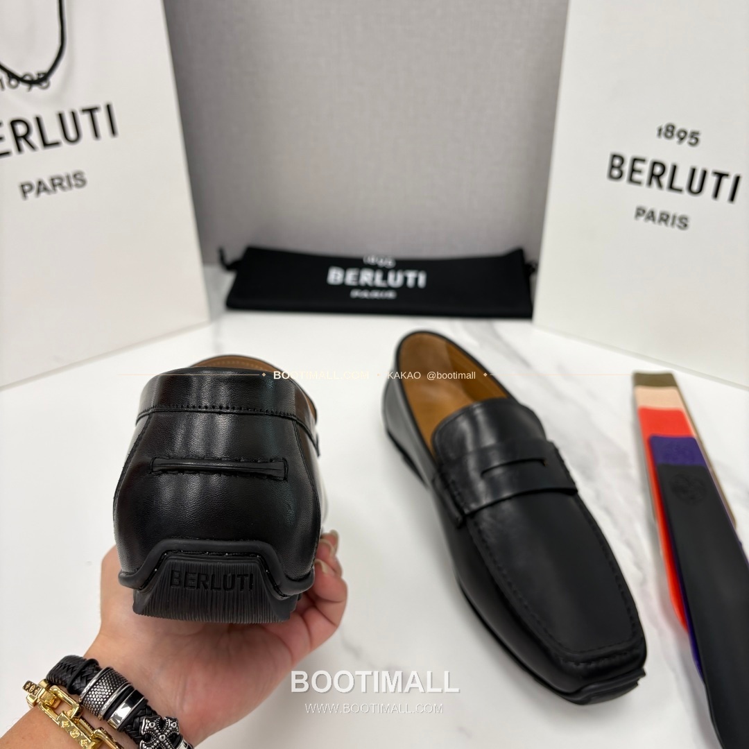벨루티 스크리토 송아지가죽 수공염색 사투르닌 드라이빙 로퍼 Berluti Scritto Calfskin Hand Patina Saturnin Driving Loafers 8