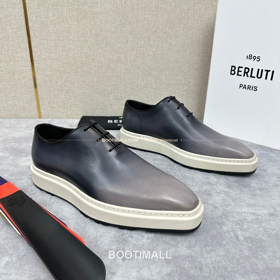 벨루티 베네치아가죽 수공염색 알토 옥스퍼드 슈즈 Berluti Venezia Leather Hand Patina Alto Oxford Shoes 2