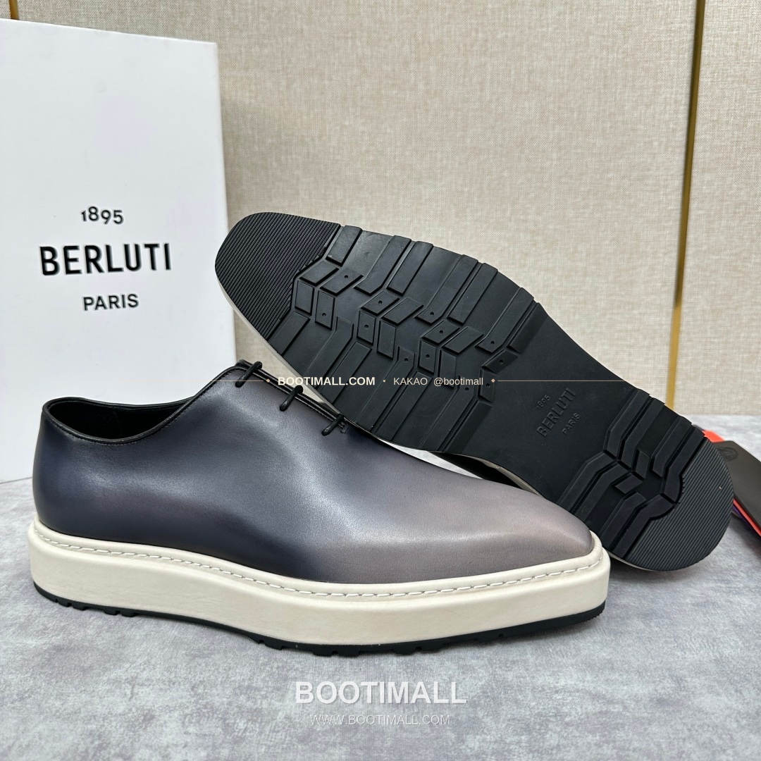 벨루티 베네치아가죽 수공염색 알토 옥스퍼드 슈즈 Berluti Venezia Leather Hand Patina Alto Oxford Shoes 8