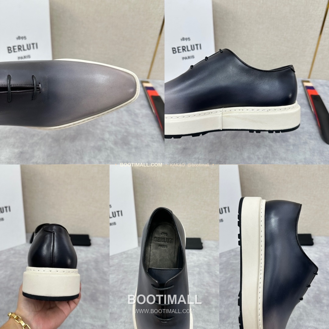 벨루티 베네치아가죽 수공염색 알토 옥스퍼드 슈즈 Berluti Venezia Leather Hand Patina Alto Oxford Shoes 9
