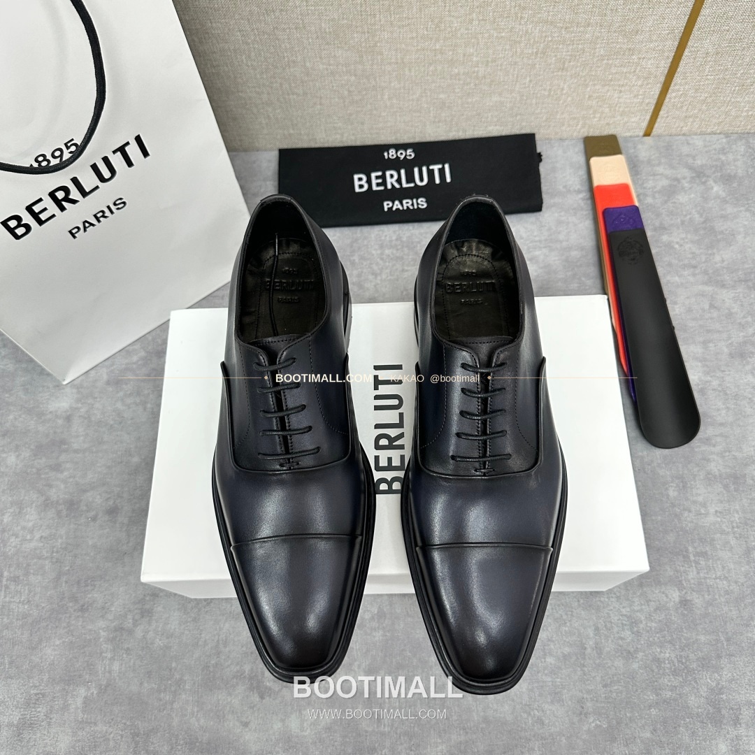 벨루티 베네치아가죽 수공염색 알토 옥스퍼드 슈즈 Berluti Venezia Leather Hand Patina Alto Oxford Shoes 1