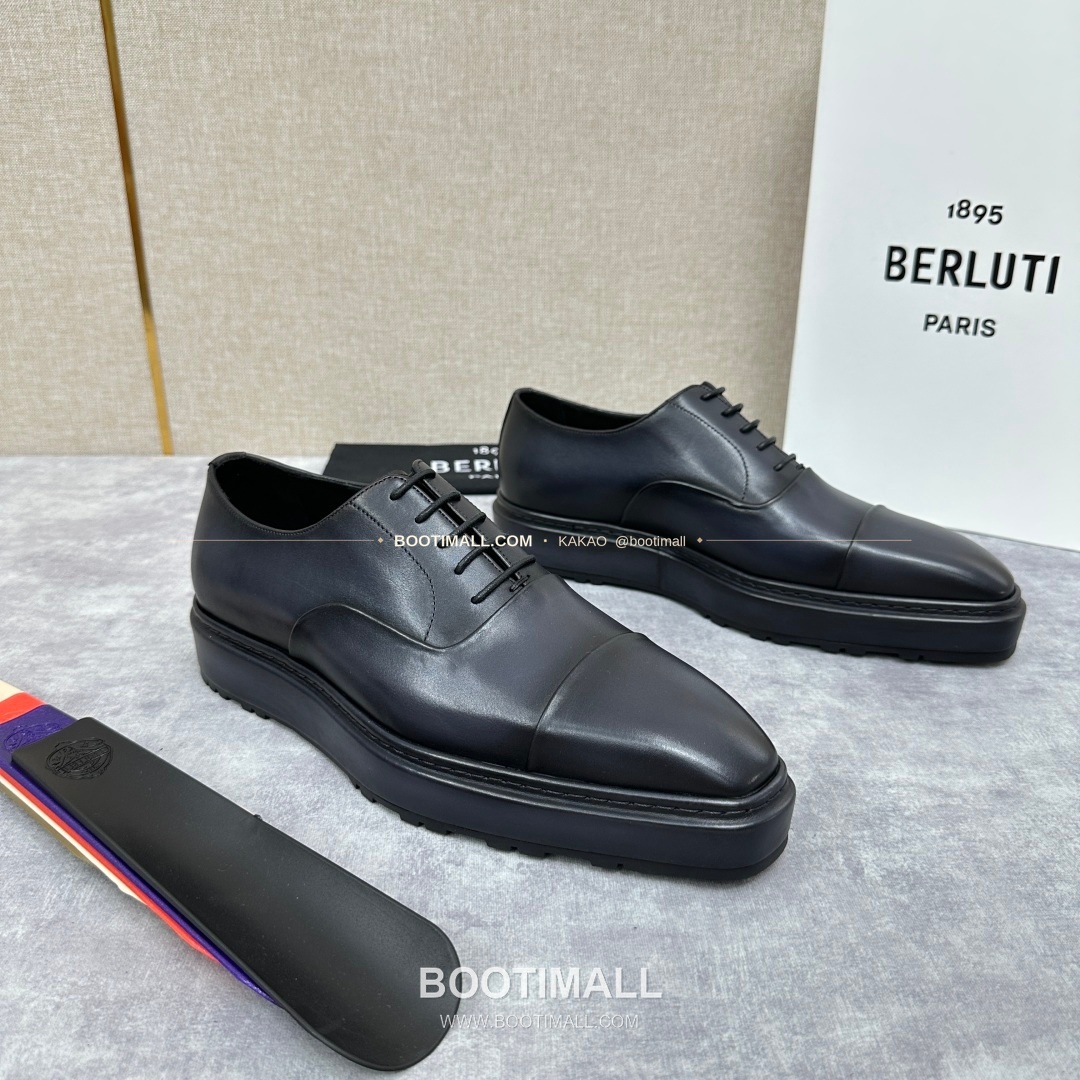 벨루티 베네치아가죽 수공염색 알토 옥스퍼드 슈즈 Berluti Venezia Leather Hand Patina Alto Oxford Shoes 2