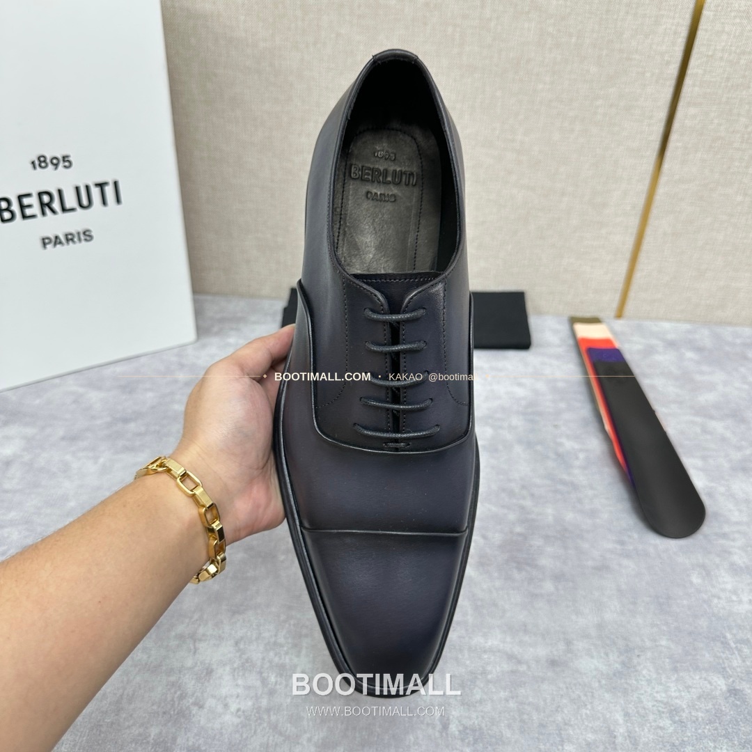벨루티 베네치아가죽 수공염색 알토 옥스퍼드 슈즈 Berluti Venezia Leather Hand Patina Alto Oxford Shoes 5