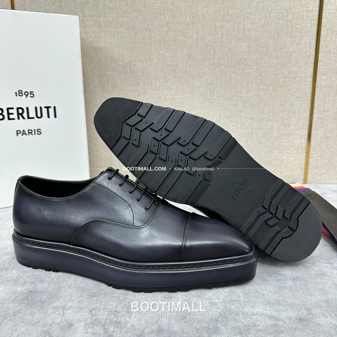 벨루티 베네치아가죽 수공염색 알토 옥스퍼드 슈즈 Berluti Venezia Leather Hand Patina Alto Oxford Shoes 8