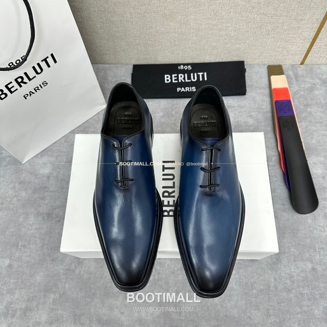 벨루티 베네치아가죽 수공염색 알토 옥스퍼드 슈즈 Berluti Venezia Leather Hand Patina Alto Oxford Shoes 1