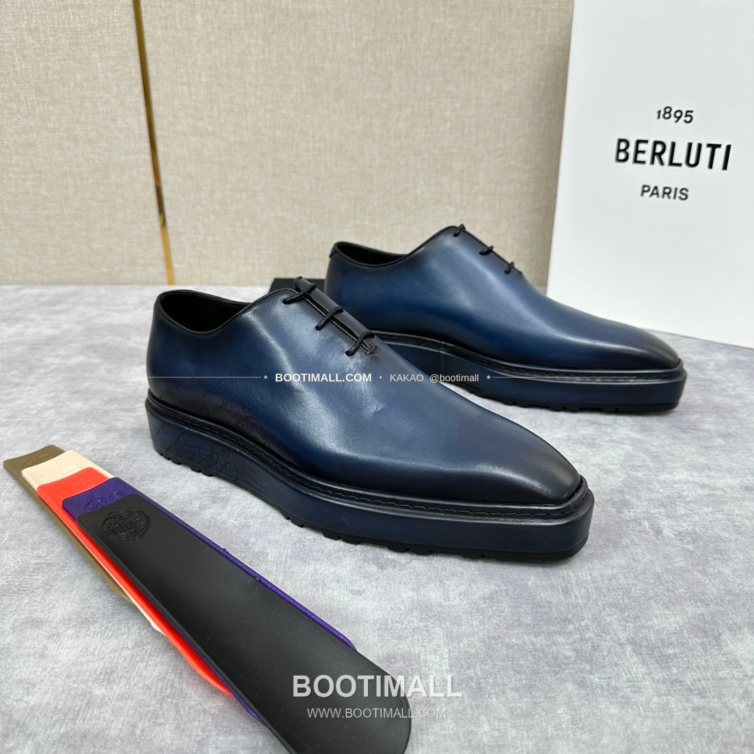 벨루티 베네치아가죽 수공염색 알토 옥스퍼드 슈즈 Berluti Venezia Leather Hand Patina Alto Oxford Shoes 2