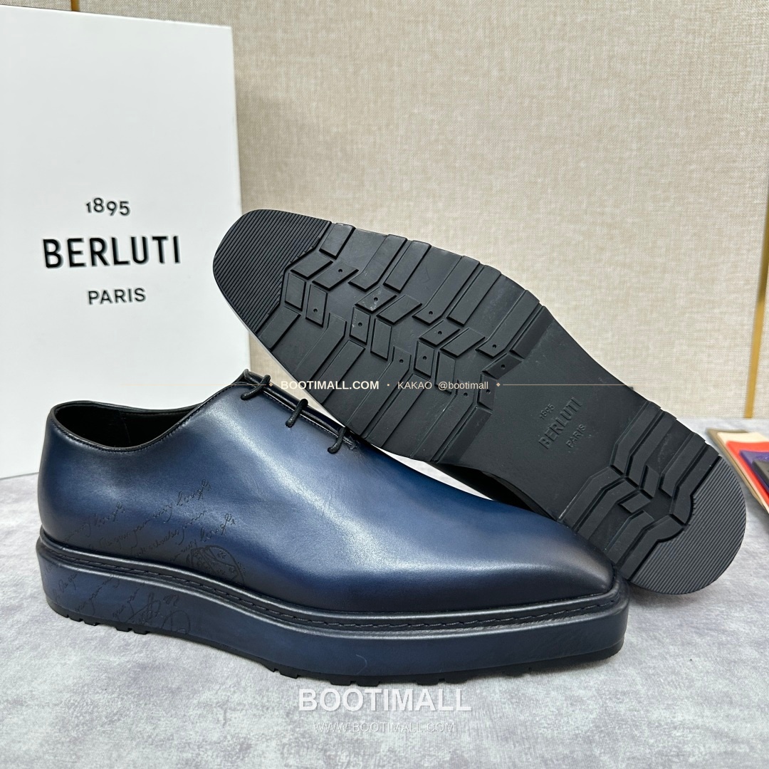 벨루티 베네치아가죽 수공염색 알토 옥스퍼드 슈즈 Berluti Venezia Leather Hand Patina Alto Oxford Shoes 8