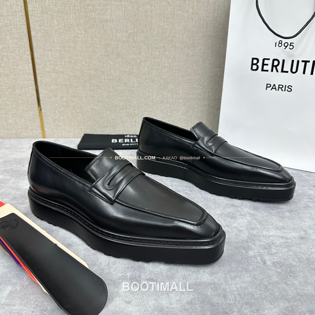벨루티 베네치아가죽 수공염색 알토 슬립온 옥스퍼드 슈즈 Berluti Venezia Leather Hand Patina Alto Slip-On Oxford Shoes 2