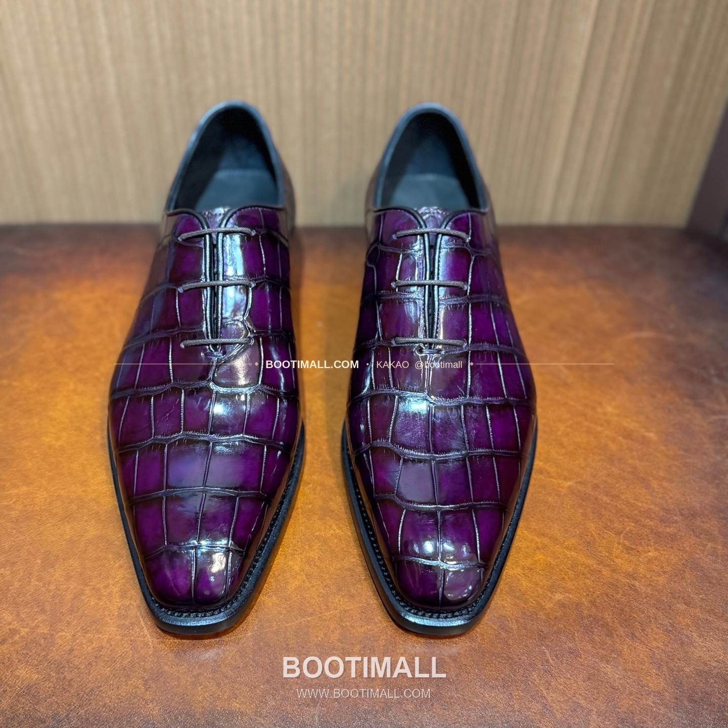 프라다 나일악어가죽 블랙 수제 로퍼 Prada Nile Crocodile Leather Black Loafers 2