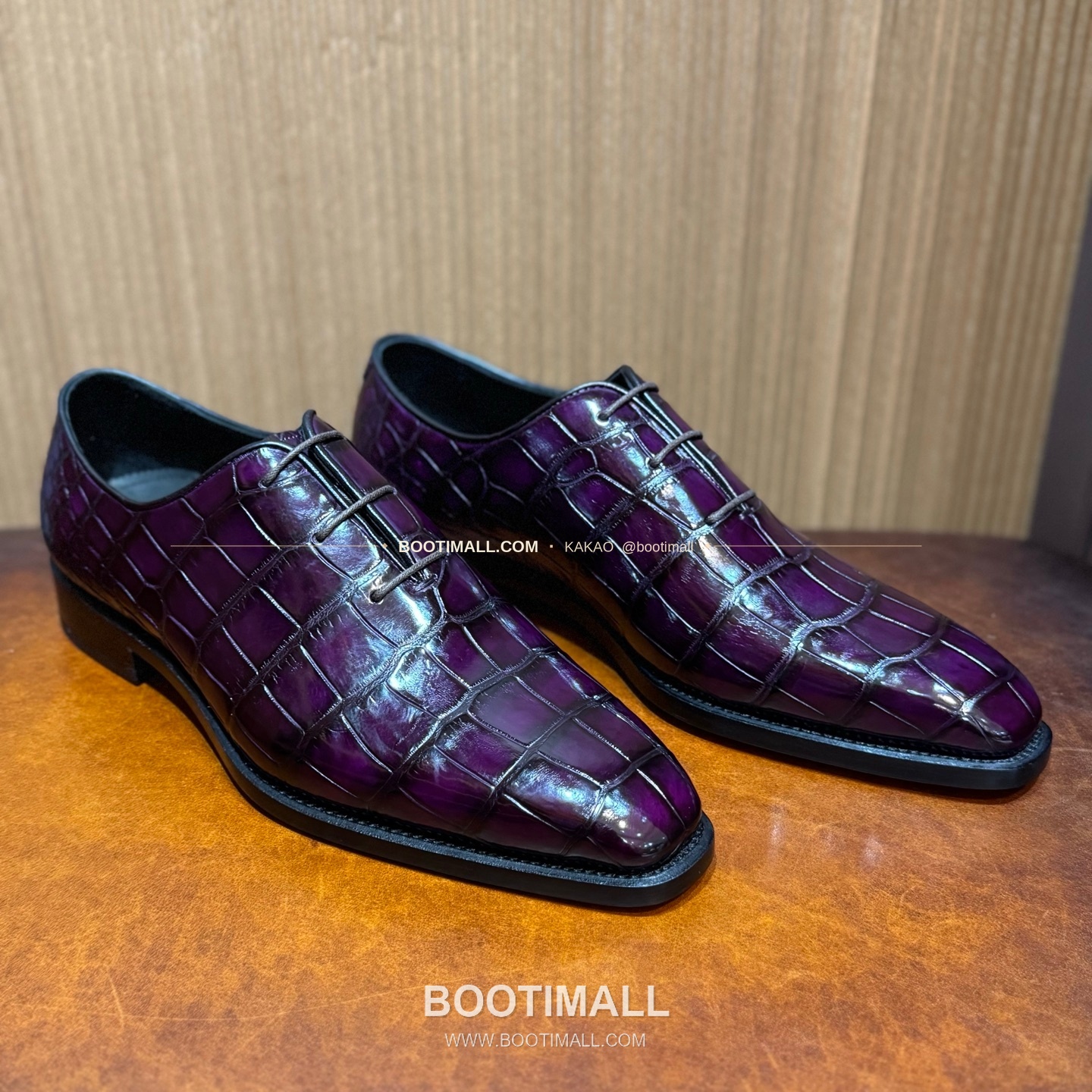 프라다 나일악어가죽 블랙 수제 로퍼 Prada Nile Crocodile Leather Black Loafers 3