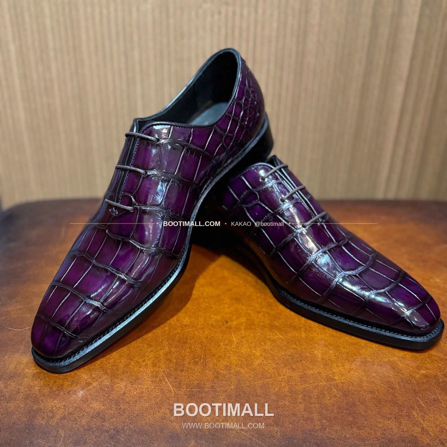 프라다 나일악어가죽 블랙 수제 로퍼 Prada Nile Crocodile Leather Black Loafers 8