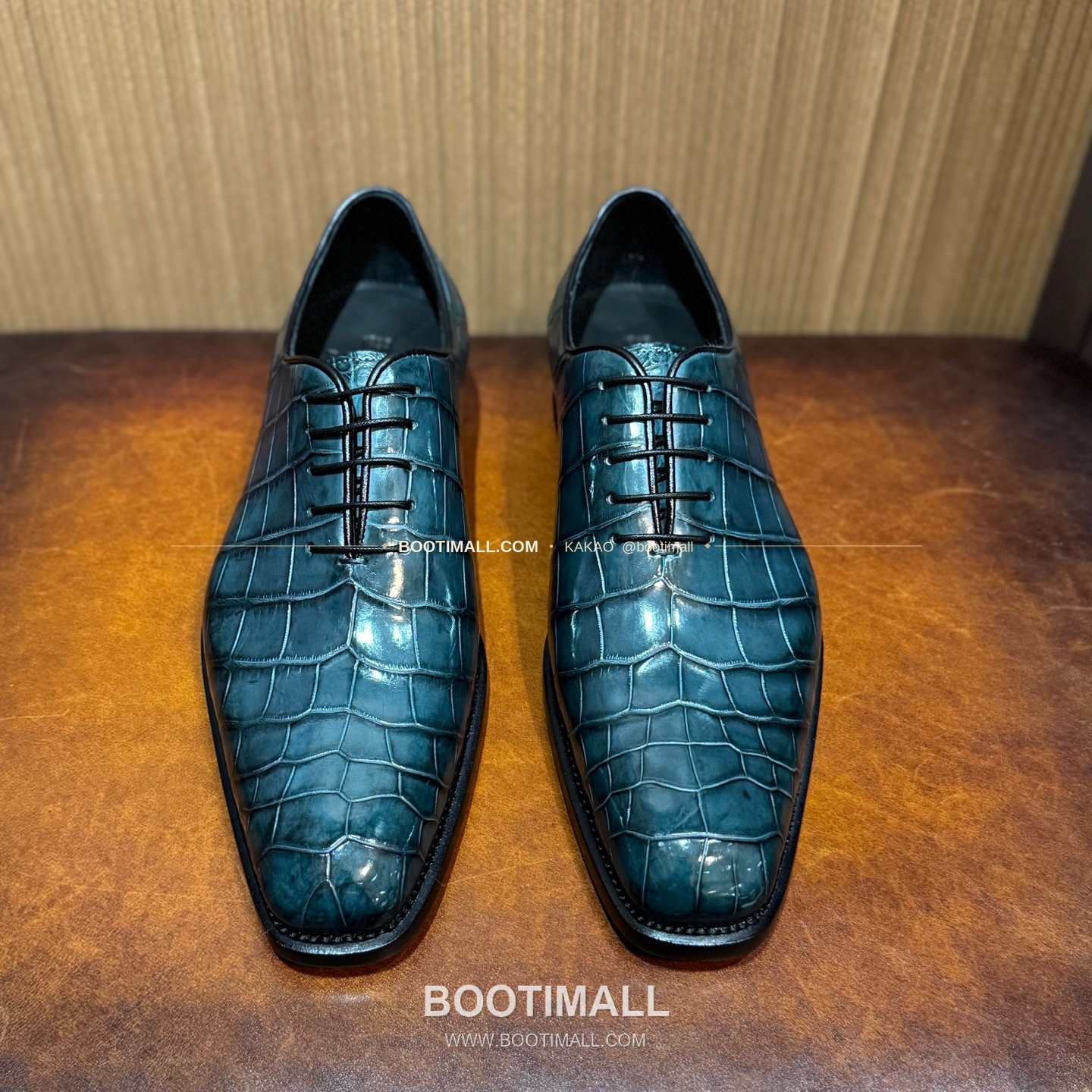 프라다 나일악어가죽 블랙 수제 로퍼 Prada Nile Crocodile Leather Black Loafers 2