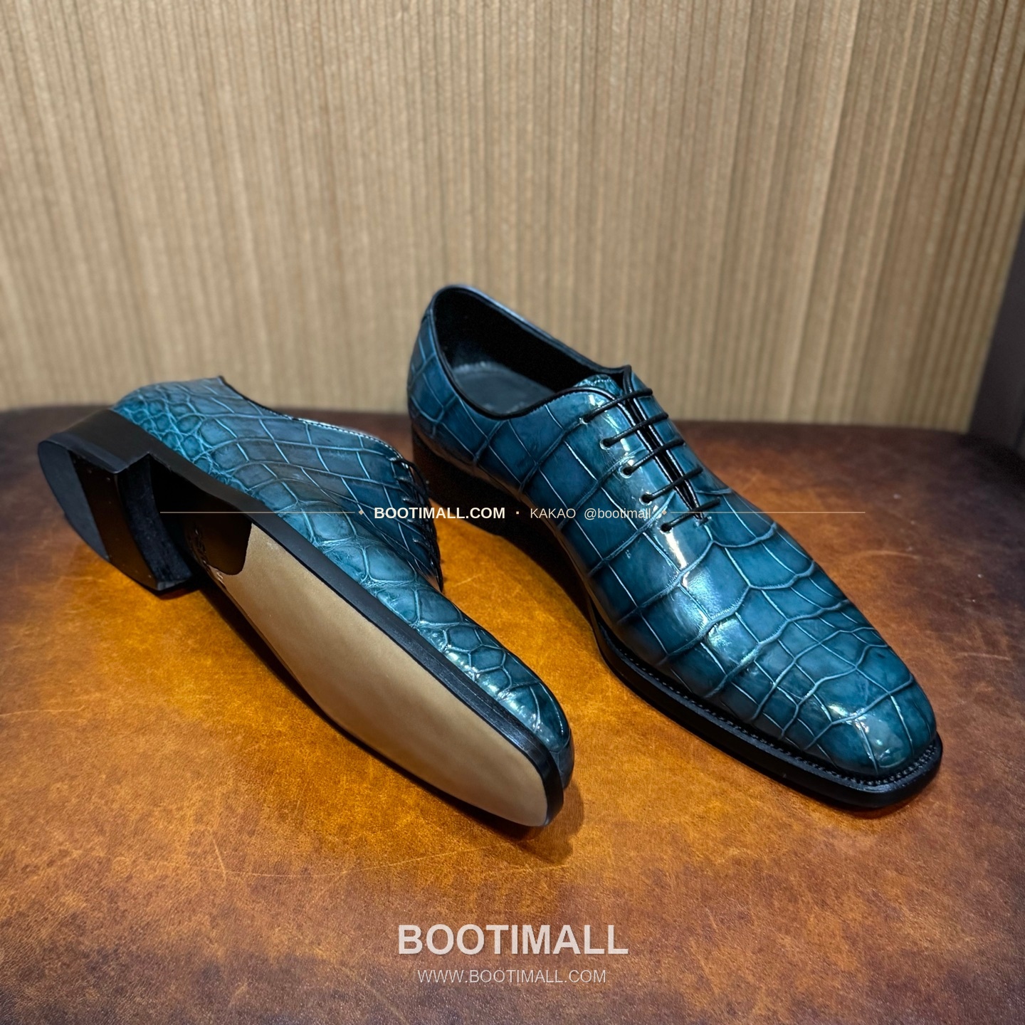 프라다 나일악어가죽 블랙 수제 로퍼 Prada Nile Crocodile Leather Black Loafers 6