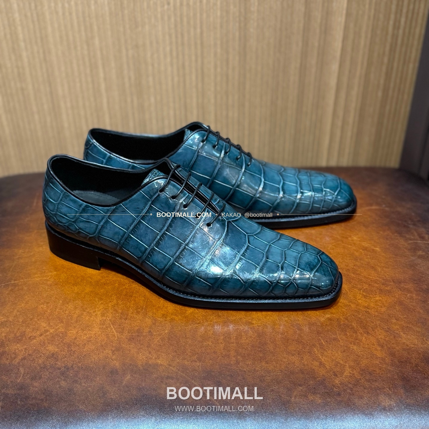 프라다 나일악어가죽 블랙 수제 로퍼 Prada Nile Crocodile Leather Black Loafers 8