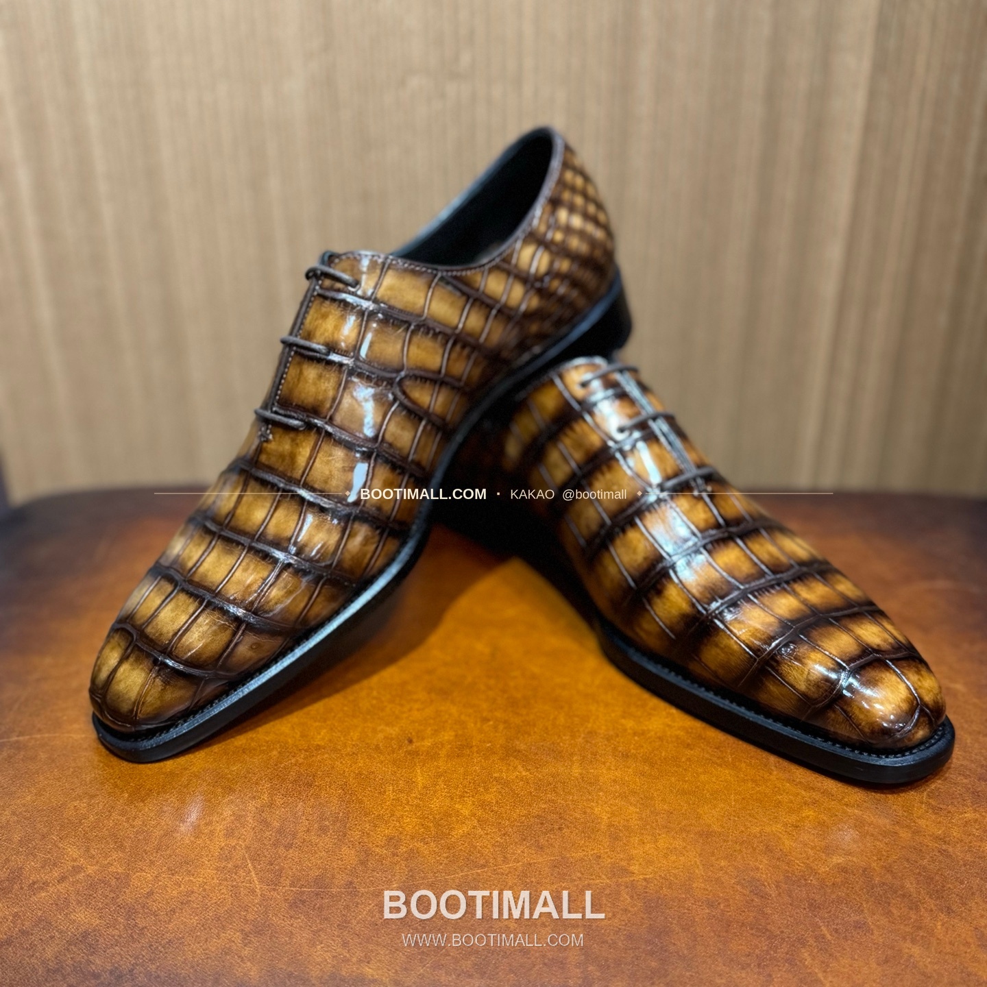 프라다 나일악어가죽 블랙 수제 정장 로퍼 Prada Nile Crocodile Leather Black Dress Loafers 7