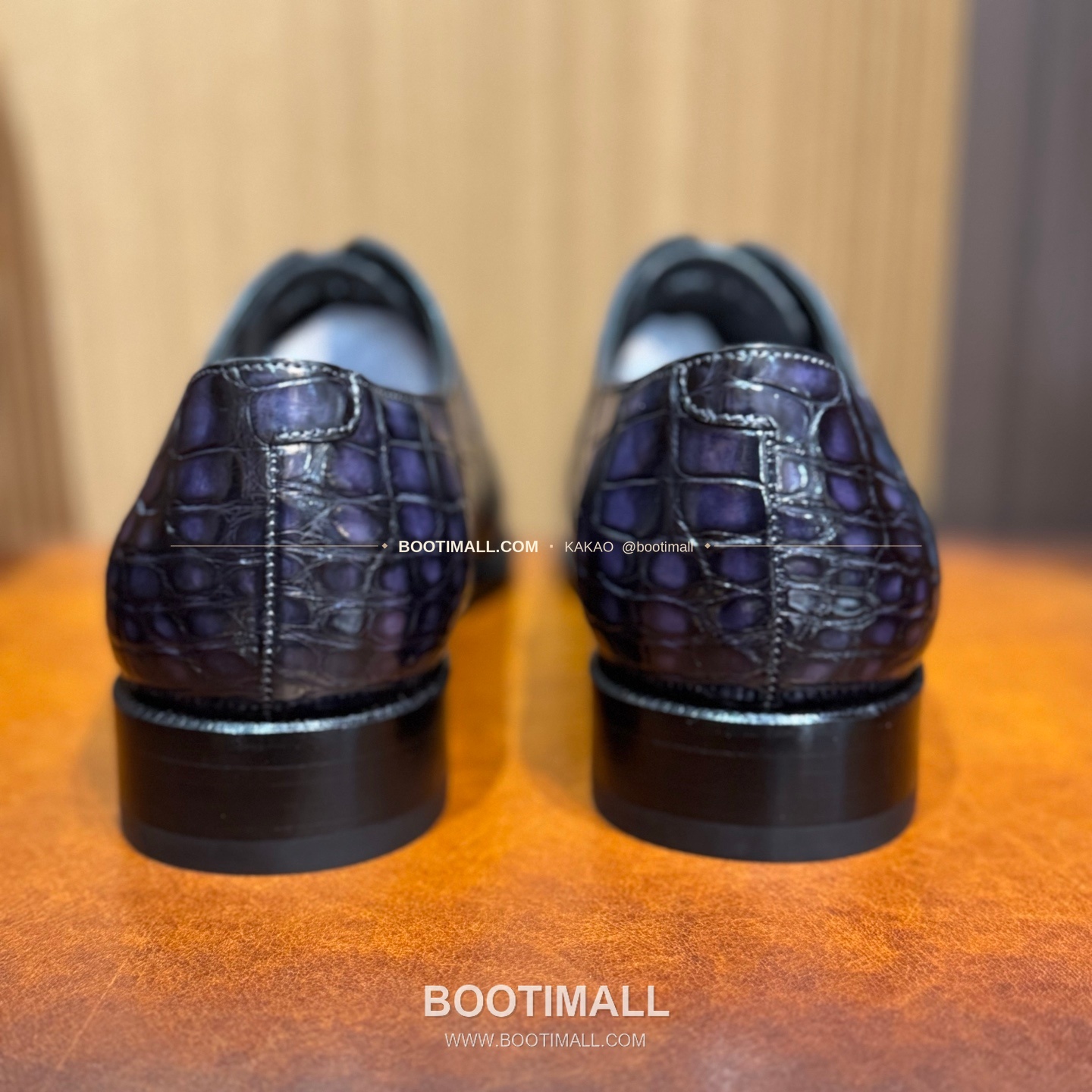 프라다 나일악어가죽 블랙 수제 정장 로퍼 Prada Nile Crocodile Leather Black Dress Loafers 8