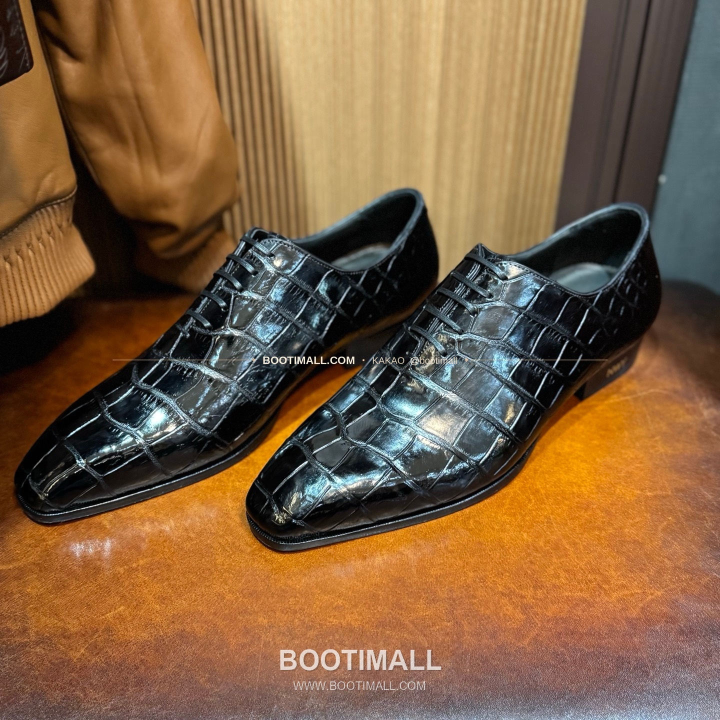 프라다 나일악어가죽 블랙 수제 굿이어 로퍼 Prada Nile Crocodile Leather Black Goodyear Loafers 3