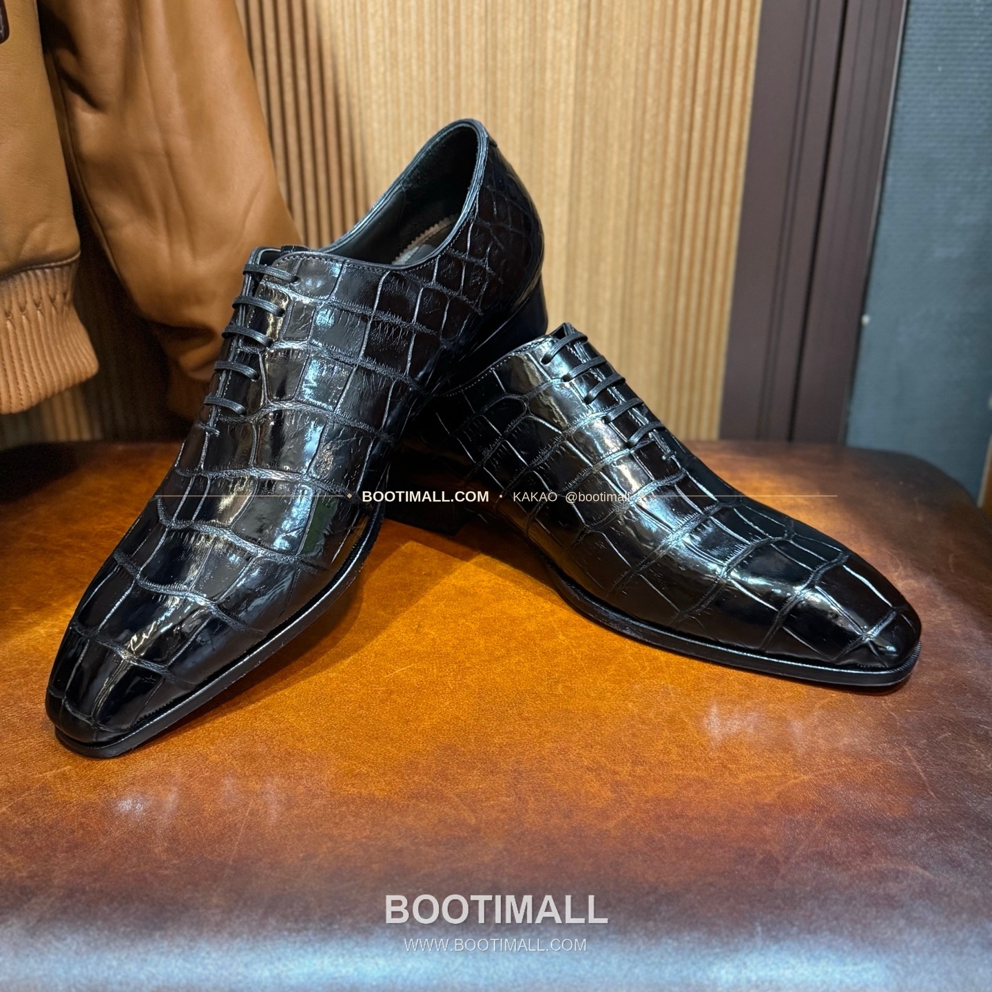 프라다 나일악어가죽 블랙 수제 굿이어 로퍼 Prada Nile Crocodile Leather Black Goodyear Loafers 6
