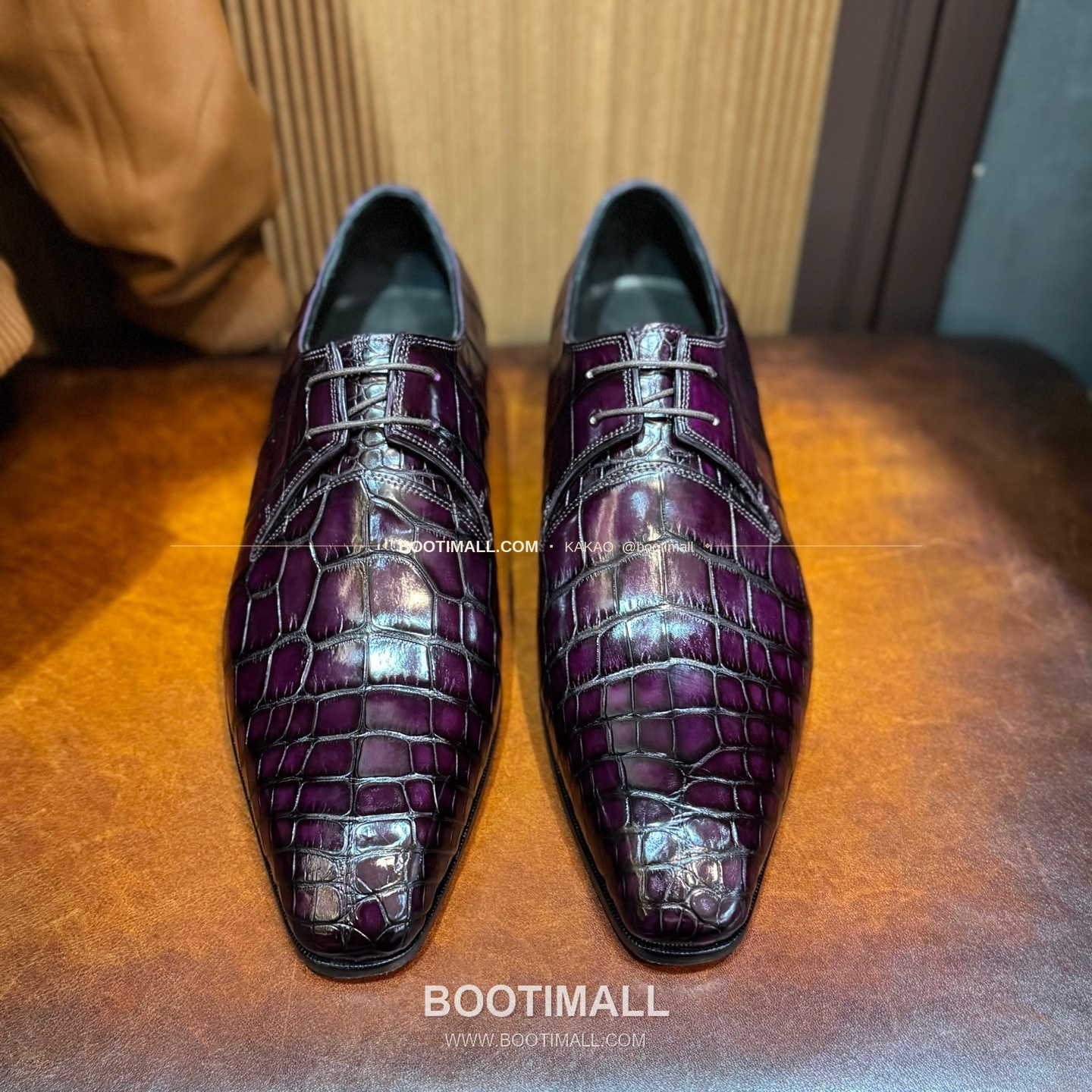 프라다 나일악어가죽 블랙 수제 굿이어 로퍼 Prada Nile Crocodile Leather Black Goodyear Loafers 2