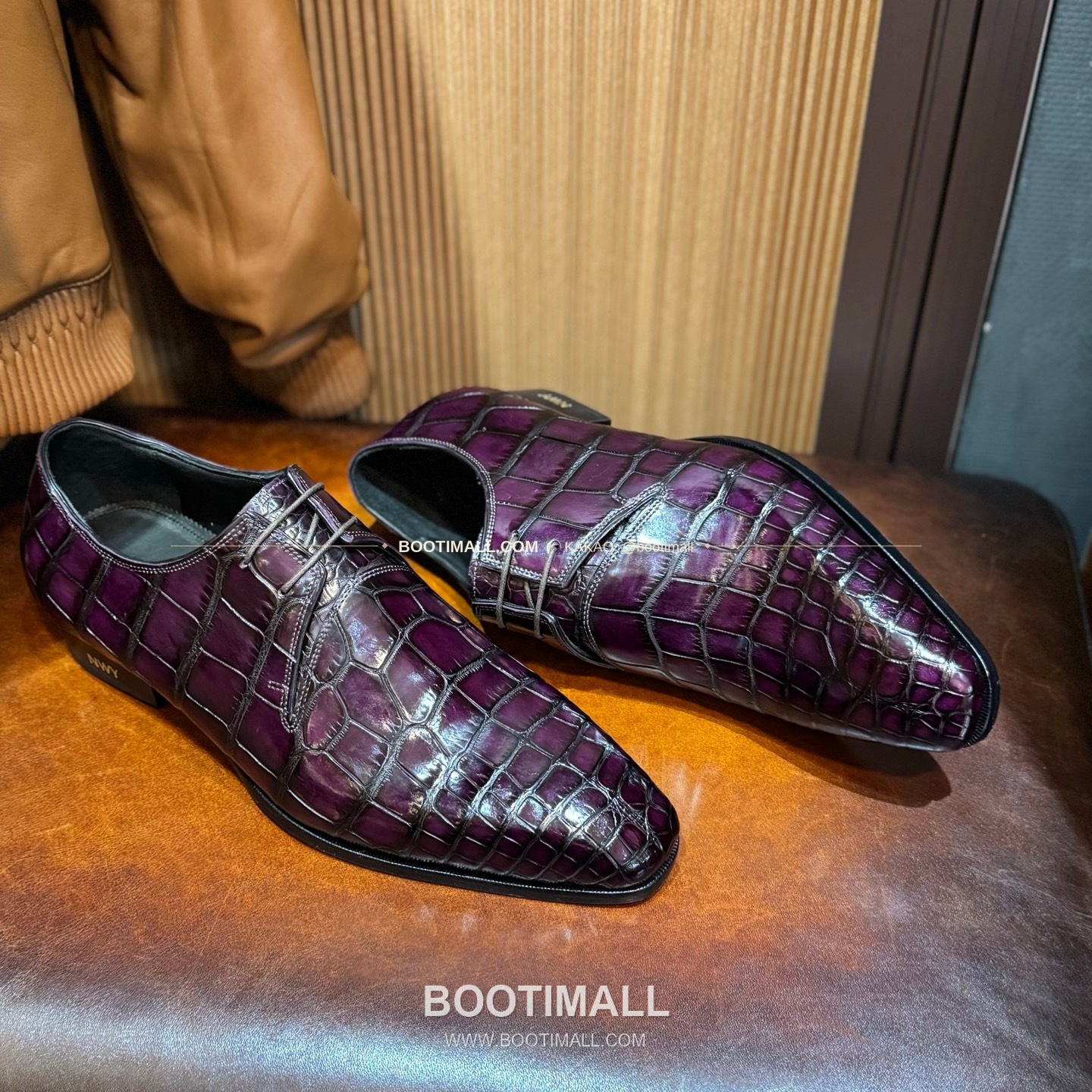 프라다 나일악어가죽 블랙 수제 굿이어 로퍼 Prada Nile Crocodile Leather Black Goodyear Loafers 4