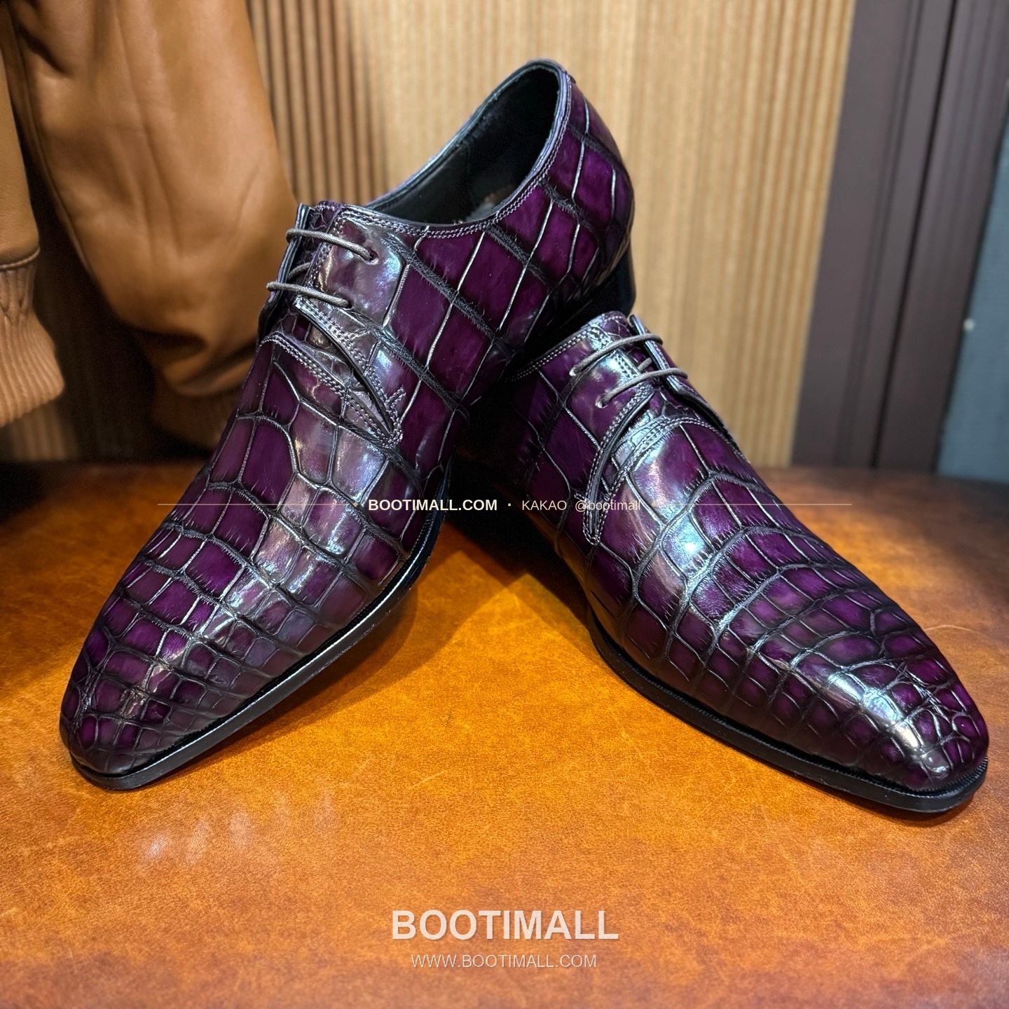 프라다 나일악어가죽 블랙 수제 굿이어 로퍼 Prada Nile Crocodile Leather Black Goodyear Loafers 5