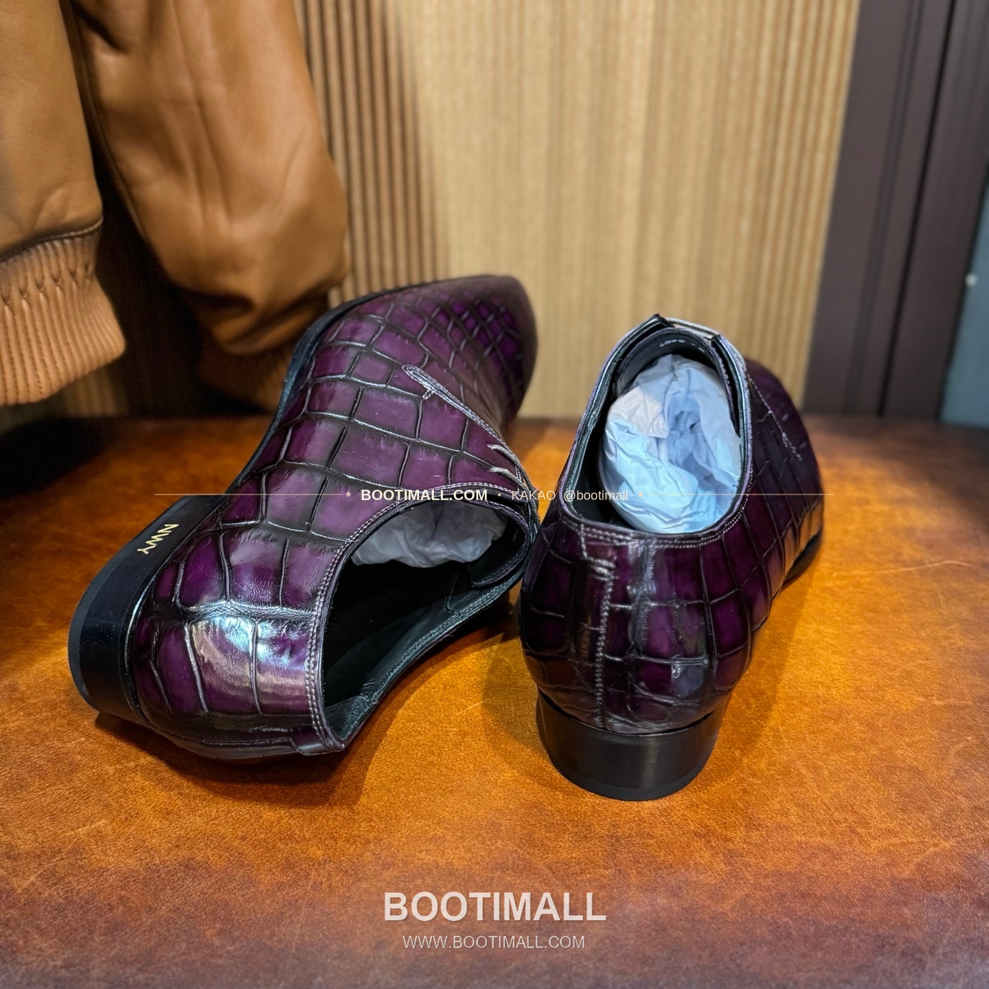 프라다 나일악어가죽 블랙 수제 굿이어 로퍼 Prada Nile Crocodile Leather Black Goodyear Loafers 8