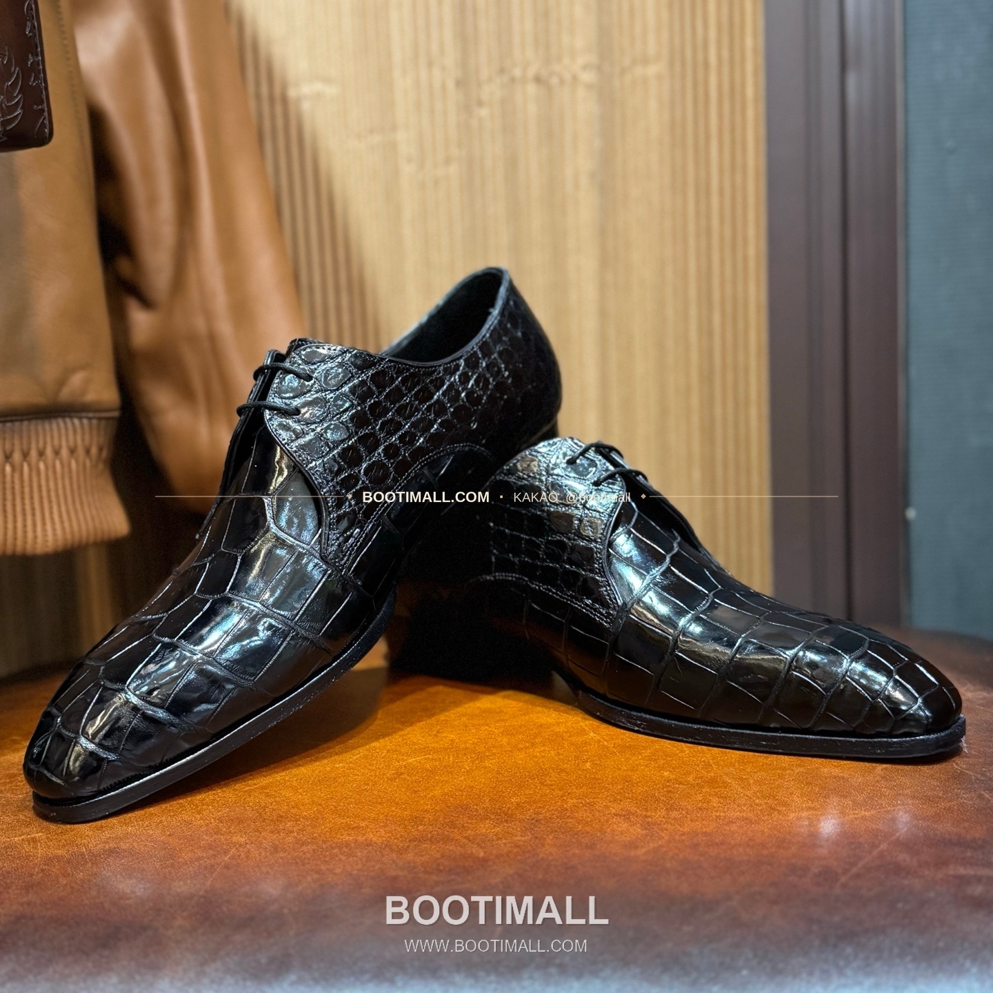프라다 나일악어가죽 블랙 수제 굿이어 로퍼 Prada Nile Crocodile Leather Black Goodyear Loafers 6