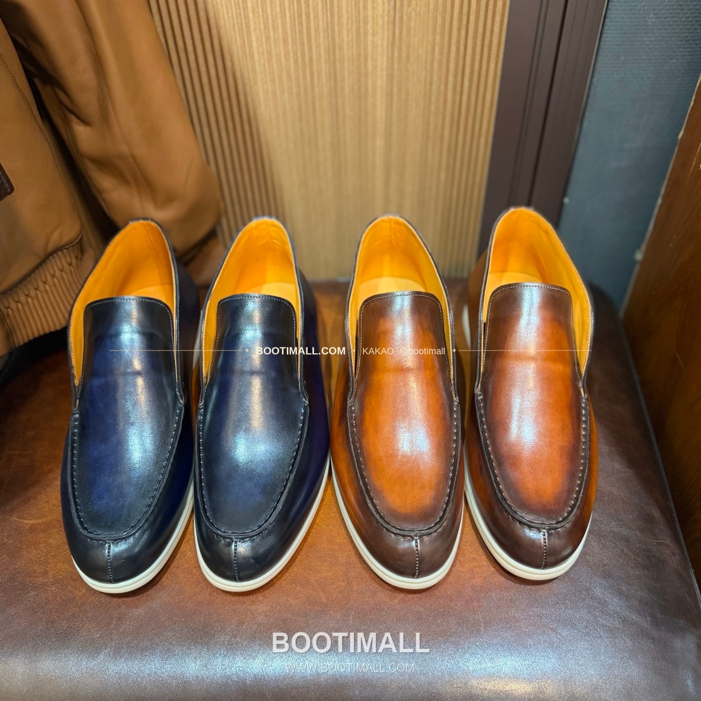 벨루티 송아지가죽 파티나 블랙 스니커즈 Berluti Calfskin Patina Black Sneakers 10