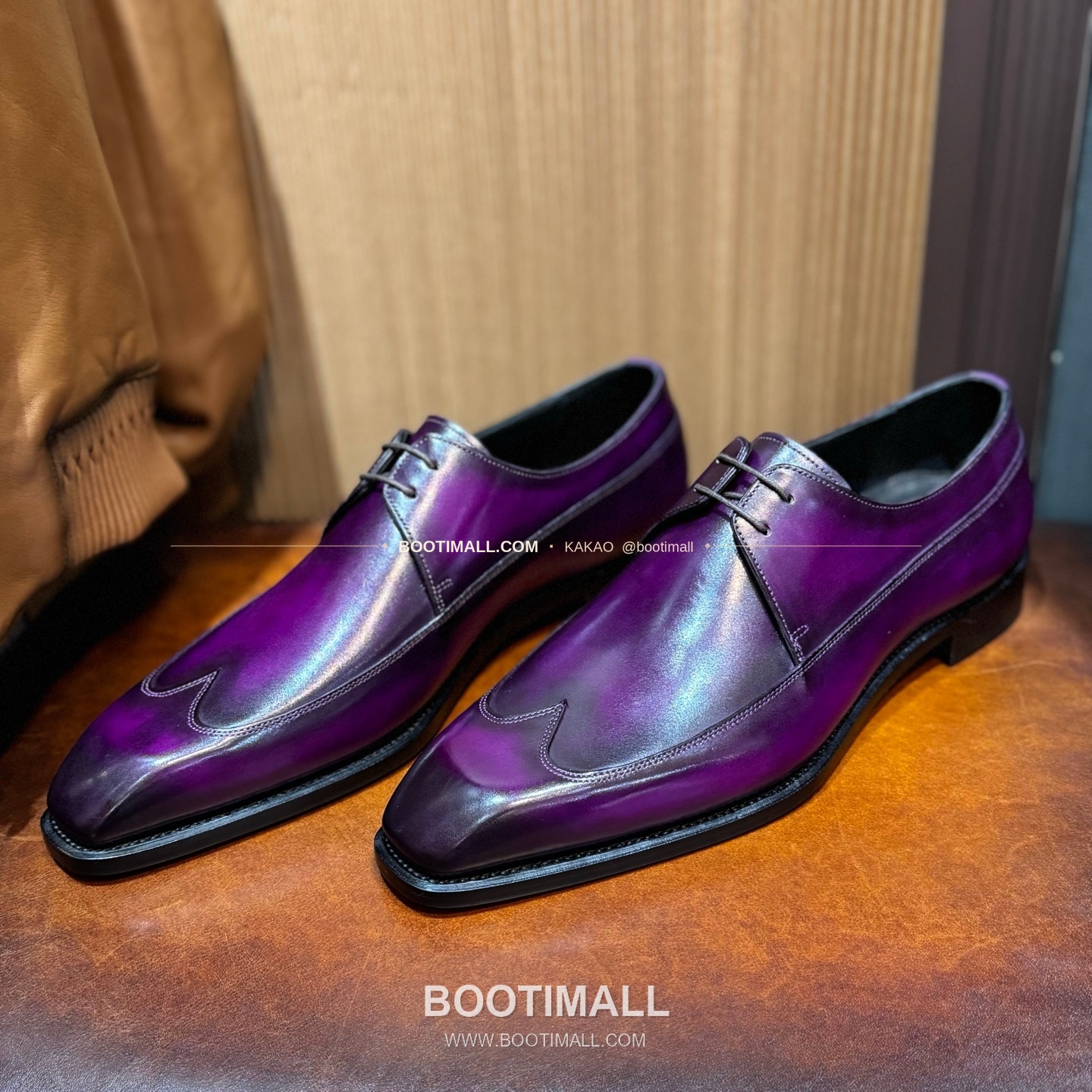 벨루티 송아지가죽 파티나 블랙 굿이어 로퍼 Berluti Calfskin Patina Black Goodyear Loafers 3