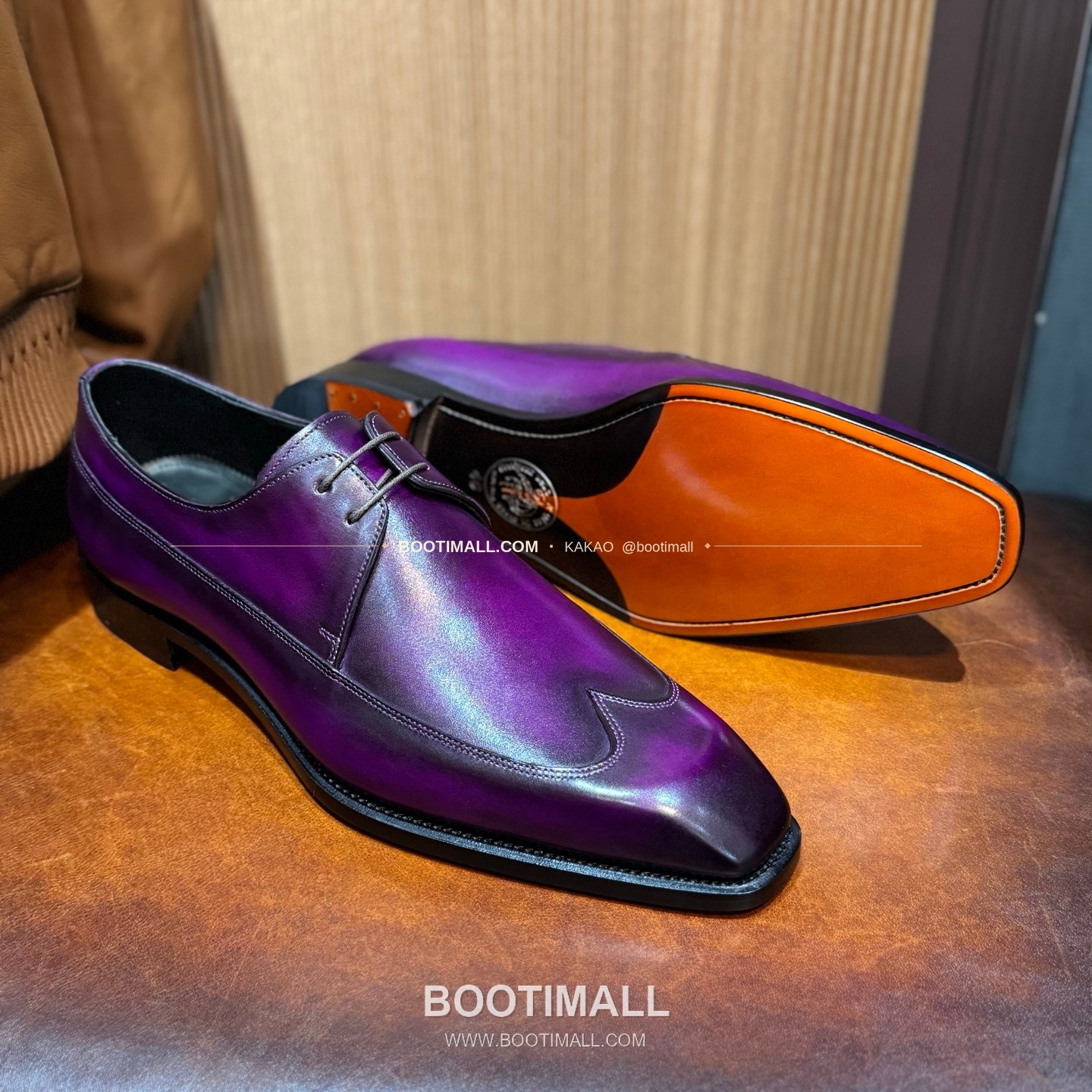 벨루티 송아지가죽 파티나 블랙 굿이어 로퍼 Berluti Calfskin Patina Black Goodyear Loafers 5