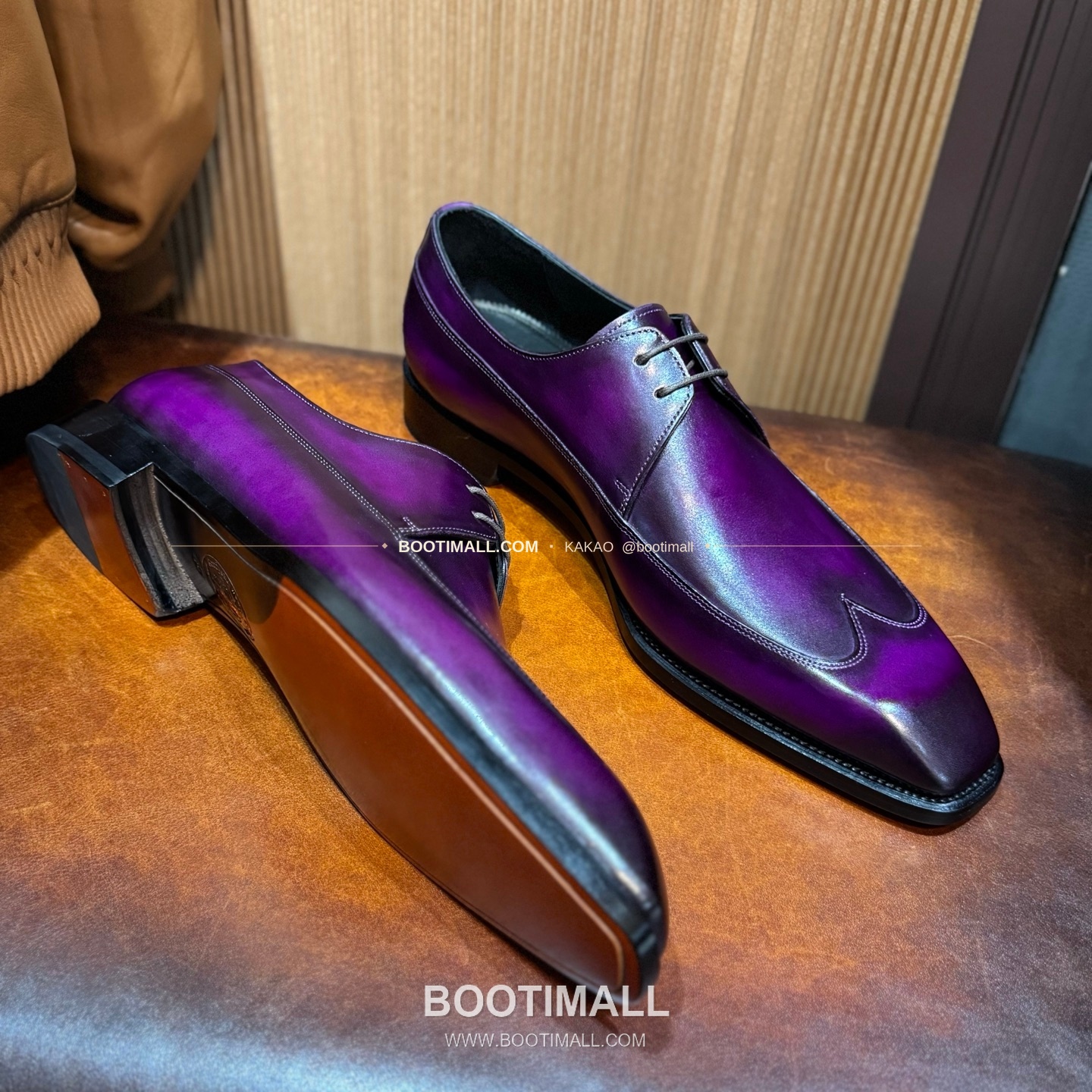 벨루티 송아지가죽 파티나 블랙 굿이어 로퍼 Berluti Calfskin Patina Black Goodyear Loafers 6