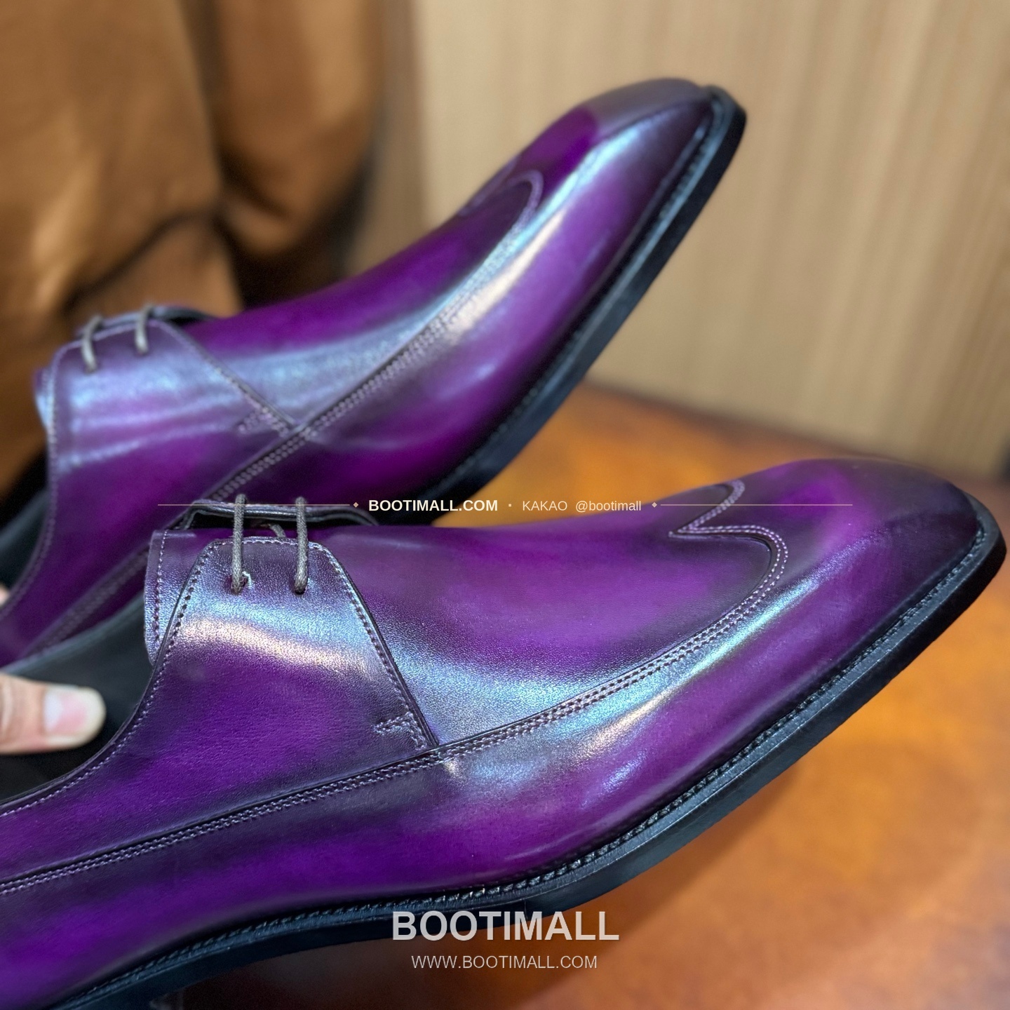 벨루티 송아지가죽 파티나 블랙 굿이어 로퍼 Berluti Calfskin Patina Black Goodyear Loafers 8