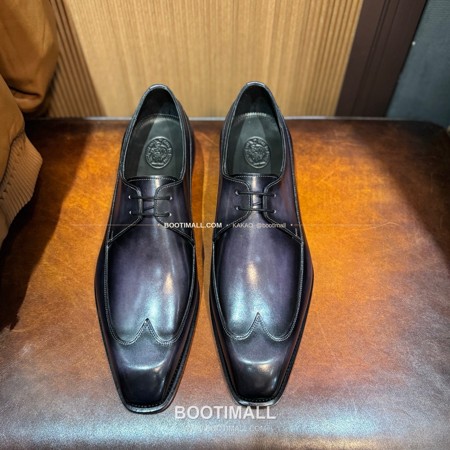 벨루티 송아지가죽 파티나 블랙 굿이어 로퍼 Berluti Calfskin Patina Black Goodyear Loafers 2