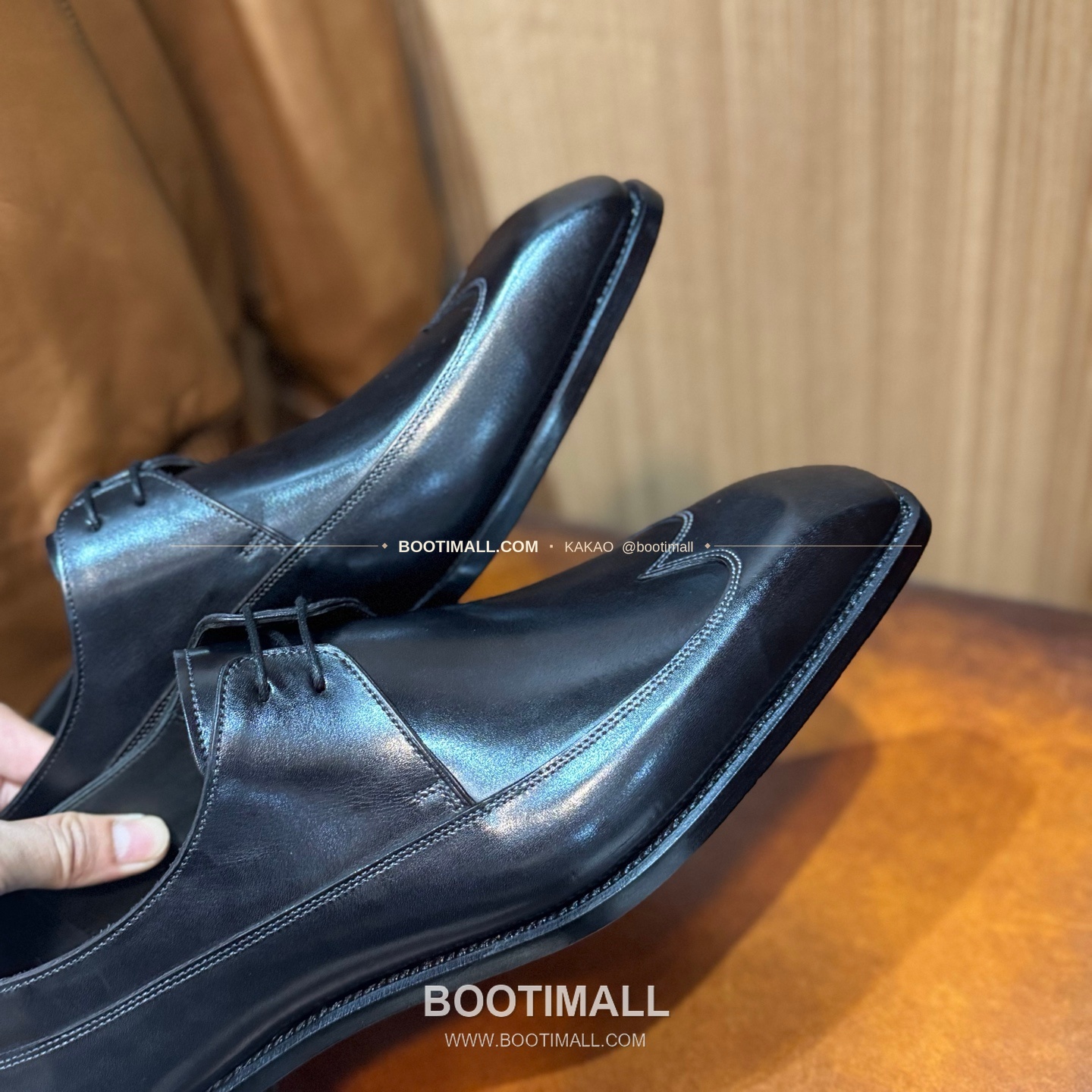 벨루티 송아지가죽 파티나 블랙 굿이어 로퍼 Berluti Calfskin Patina Black Goodyear Loafers 8