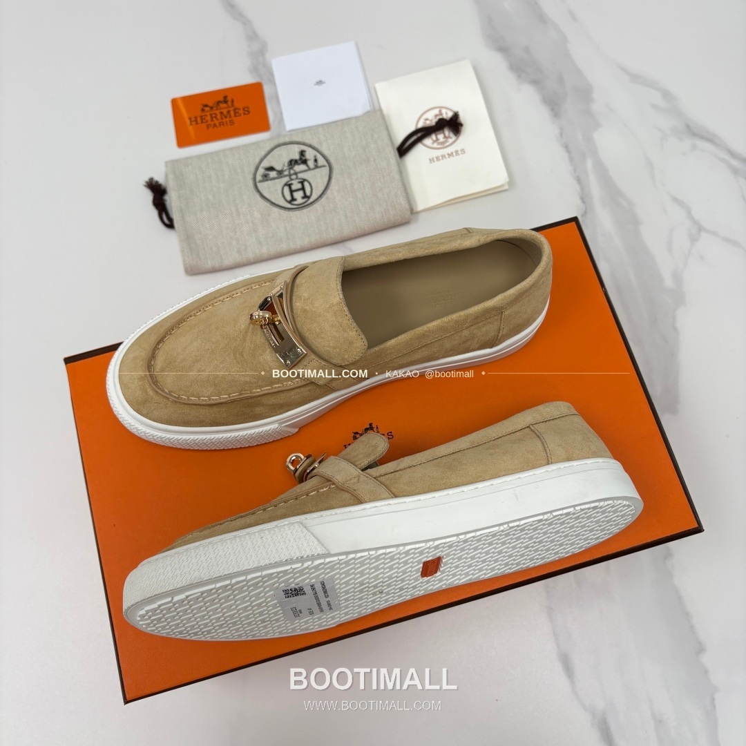 에르메스 조브 켈리 송아지가죽 로퍼 Hermes Job Kelly Calfskin Black Loafers 3