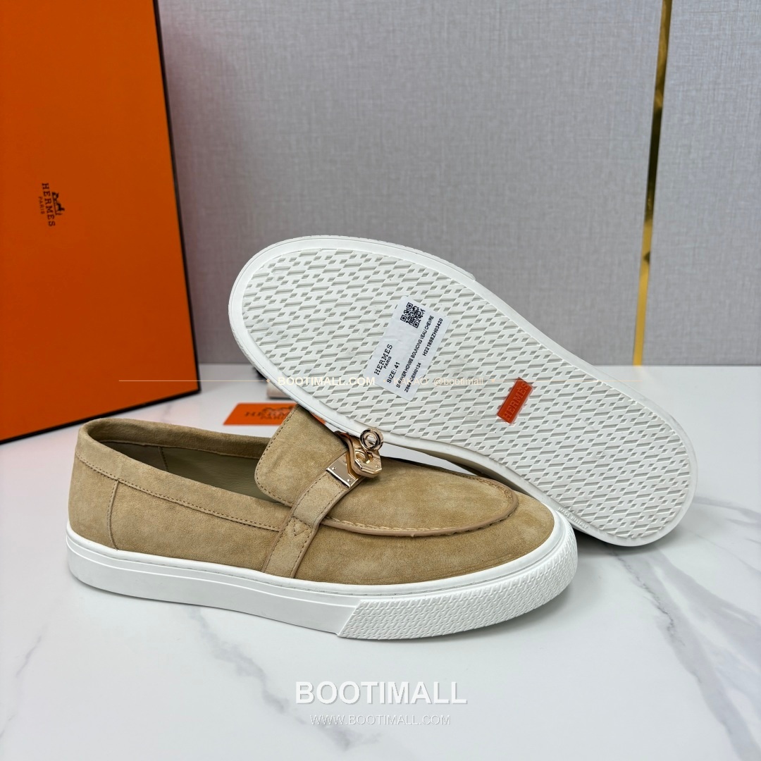 에르메스 조브 켈리 송아지가죽 로퍼 Hermes Job Kelly Calfskin Black Loafers 9