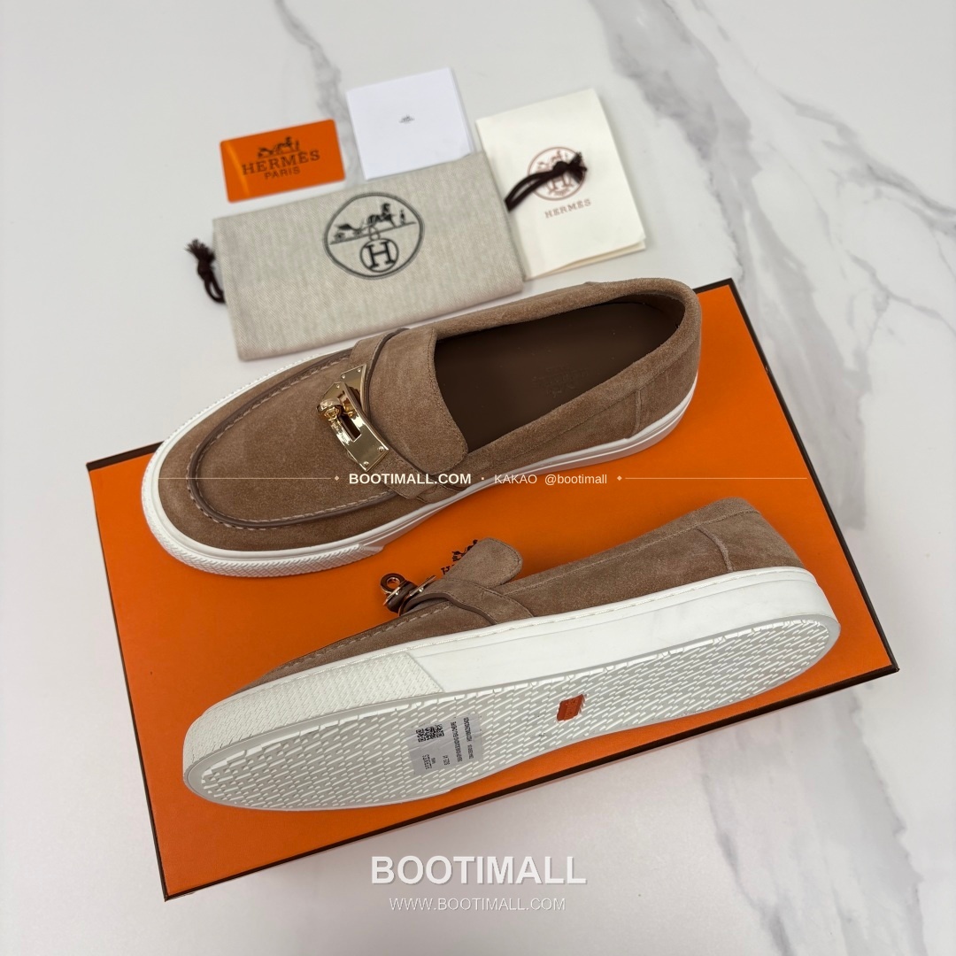 에르메스 조브 켈리 송아지가죽 로퍼 Hermes Job Kelly Calfskin Black Loafers 3