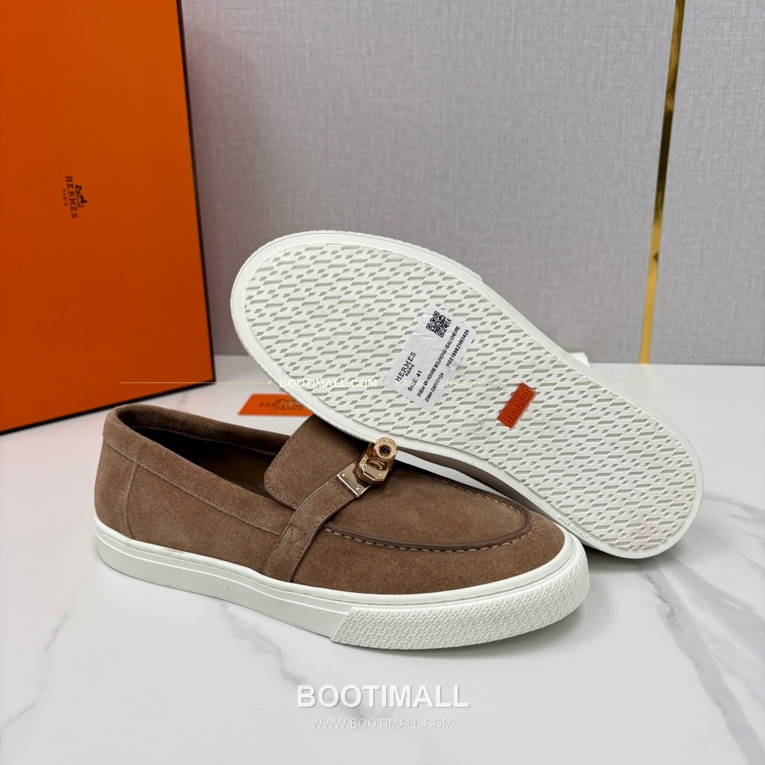 에르메스 조브 켈리 송아지가죽 로퍼 Hermes Job Kelly Calfskin Black Loafers 9