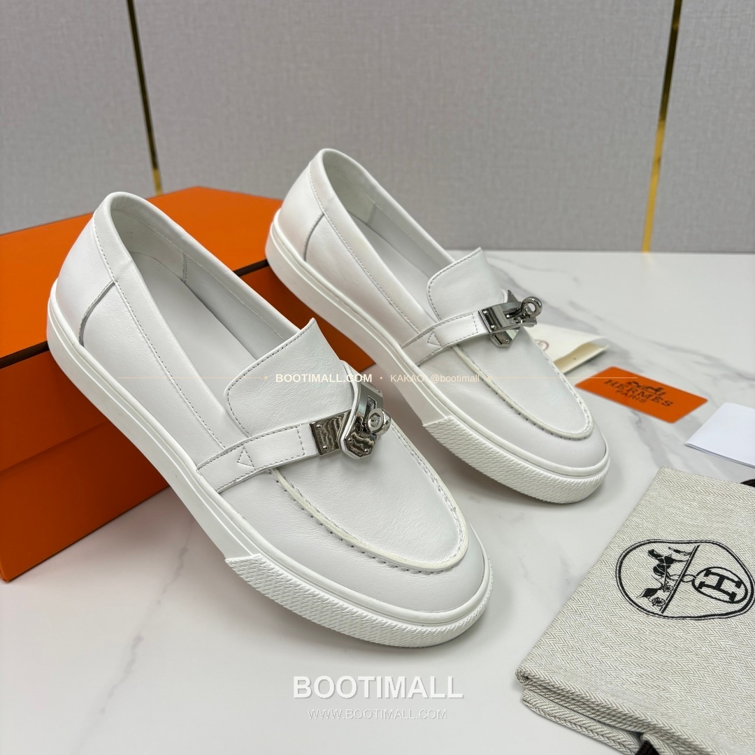 에르메스 조브 켈리 송아지가죽 로퍼 Hermes Job Kelly Calfskin Black Loafers 2