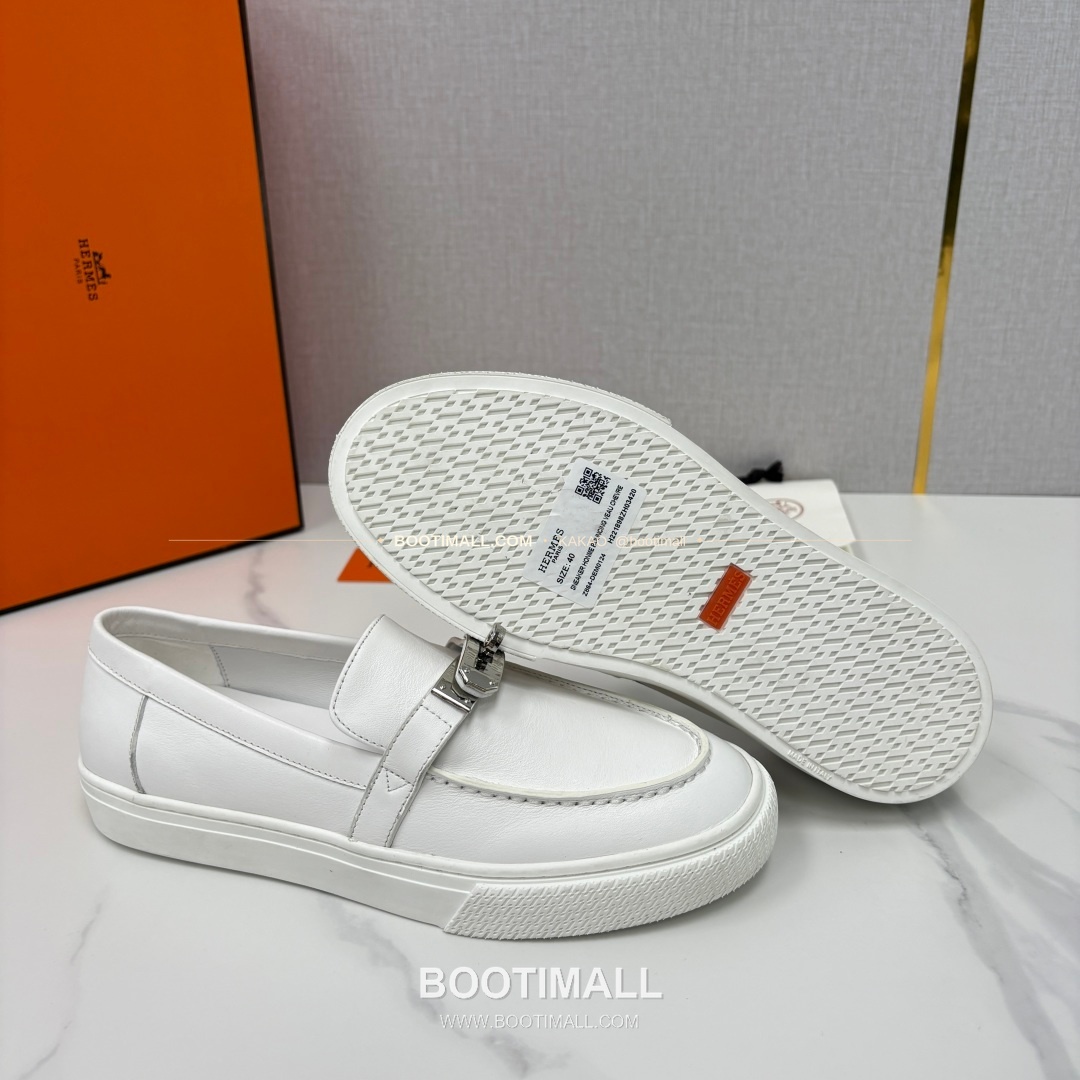 에르메스 조브 켈리 송아지가죽 로퍼 Hermes Job Kelly Calfskin Black Loafers 9