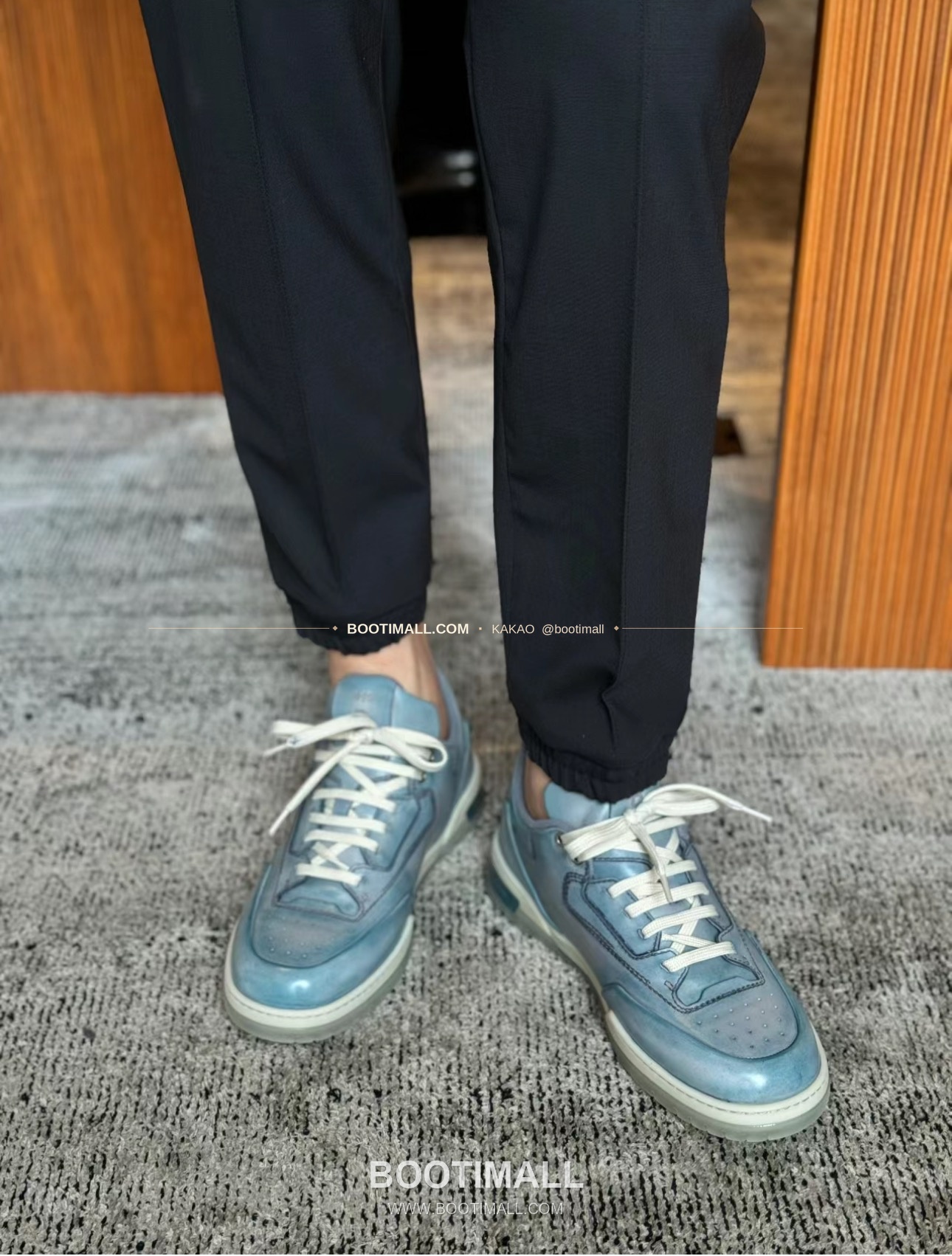 벨루티 플레이오프 송아지가죽 파티나 멀티컬러 스니커즈 Berluti Playoff Calfskin Patina Multicolor Sneakers 6