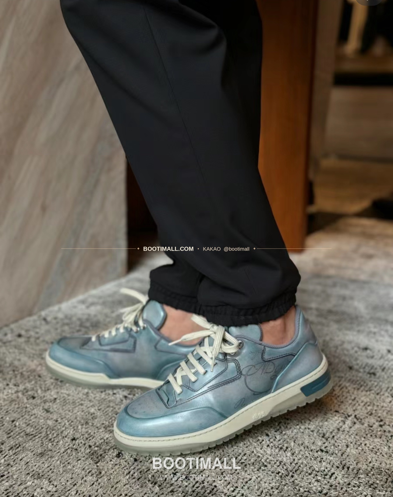벨루티 플레이오프 송아지가죽 파티나 멀티컬러 스니커즈 Berluti Playoff Calfskin Patina Multicolor Sneakers 7