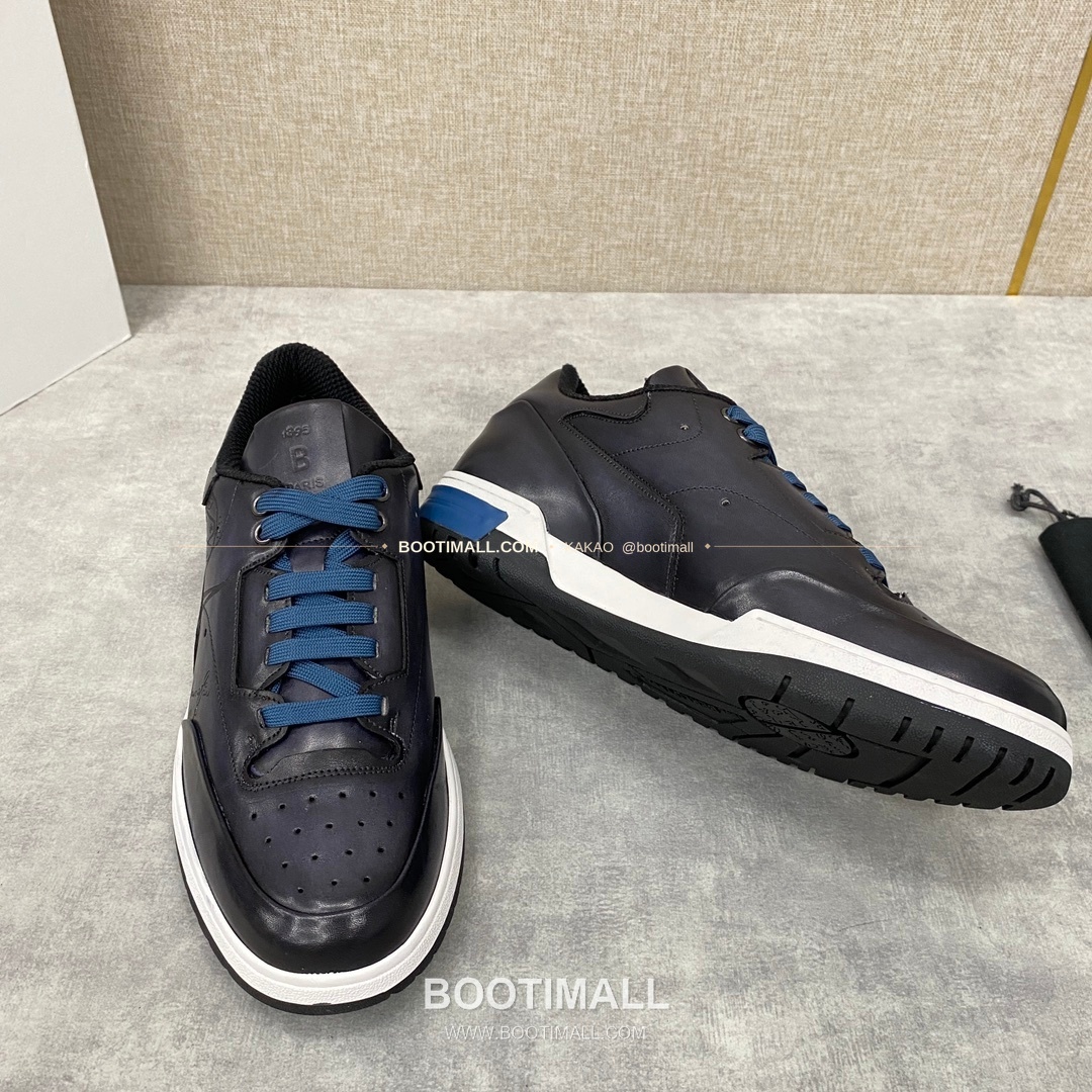 벨루티 플레이오프 송아지가죽 파티나 멀티컬러 스니커즈 Berluti Playoff Calfskin Patina Multicolor Sneakers 4