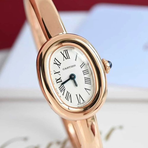 Cartier Baignoire Small Model Bracelet Watch Quartz 까르띠에 베누아르 스몰 모델 브레이슬릿 쿼츠 브론즈 24mm